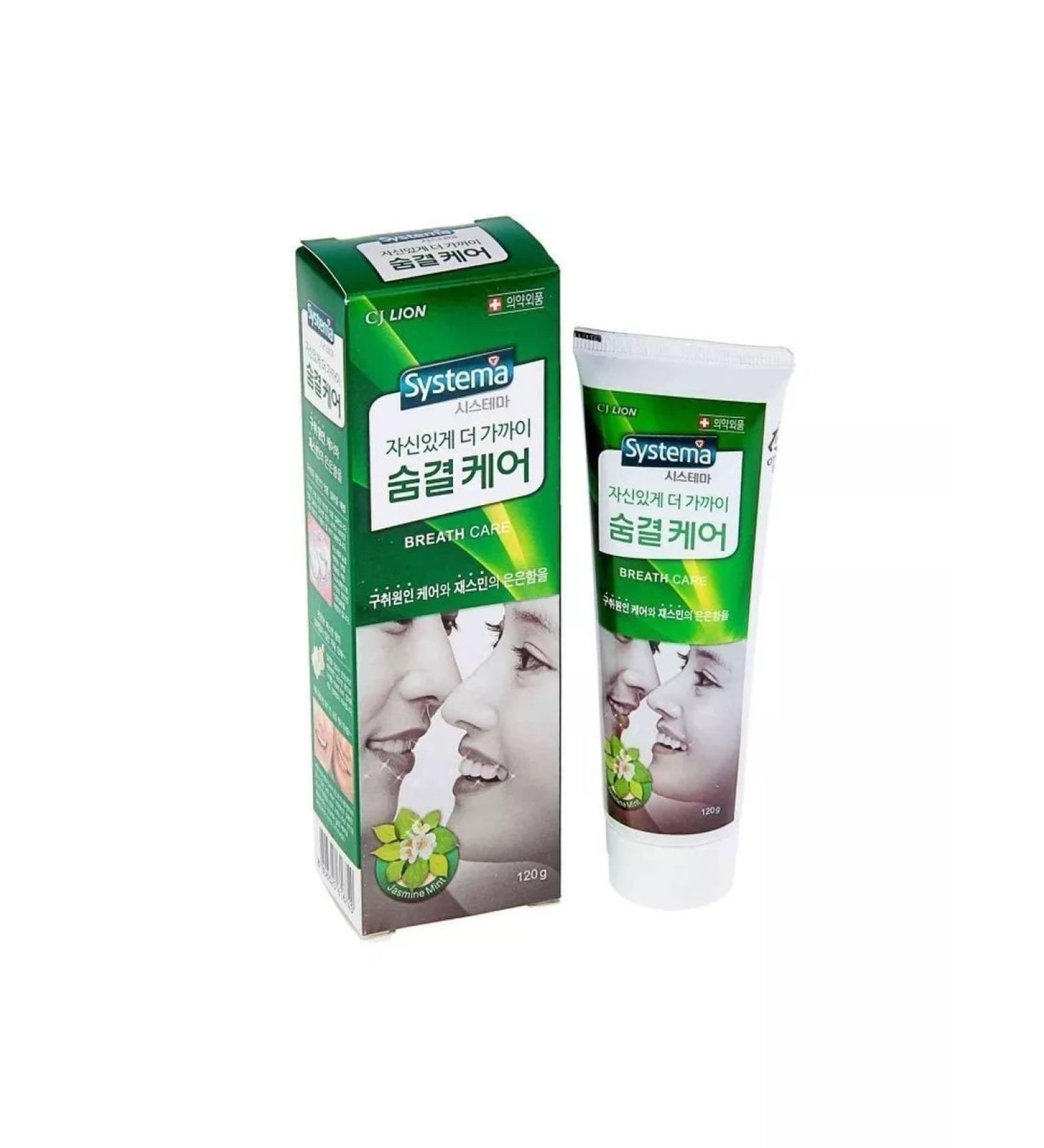 Cj Lion Toothpaste refreshing with the aroma of jasmine and mint 120 g