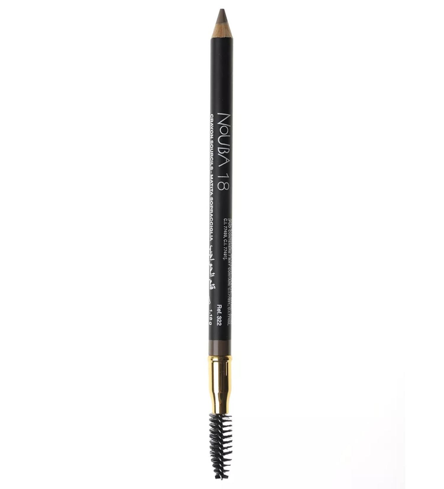 NOUBA Eyebrow pencil with a brush tone 18