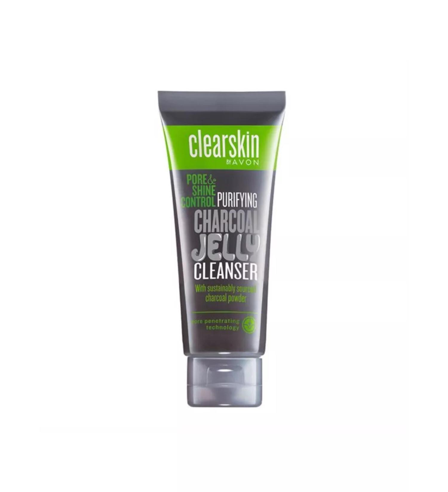 AVON Washing gel with coal "reduction of pores and shine" 100 ml