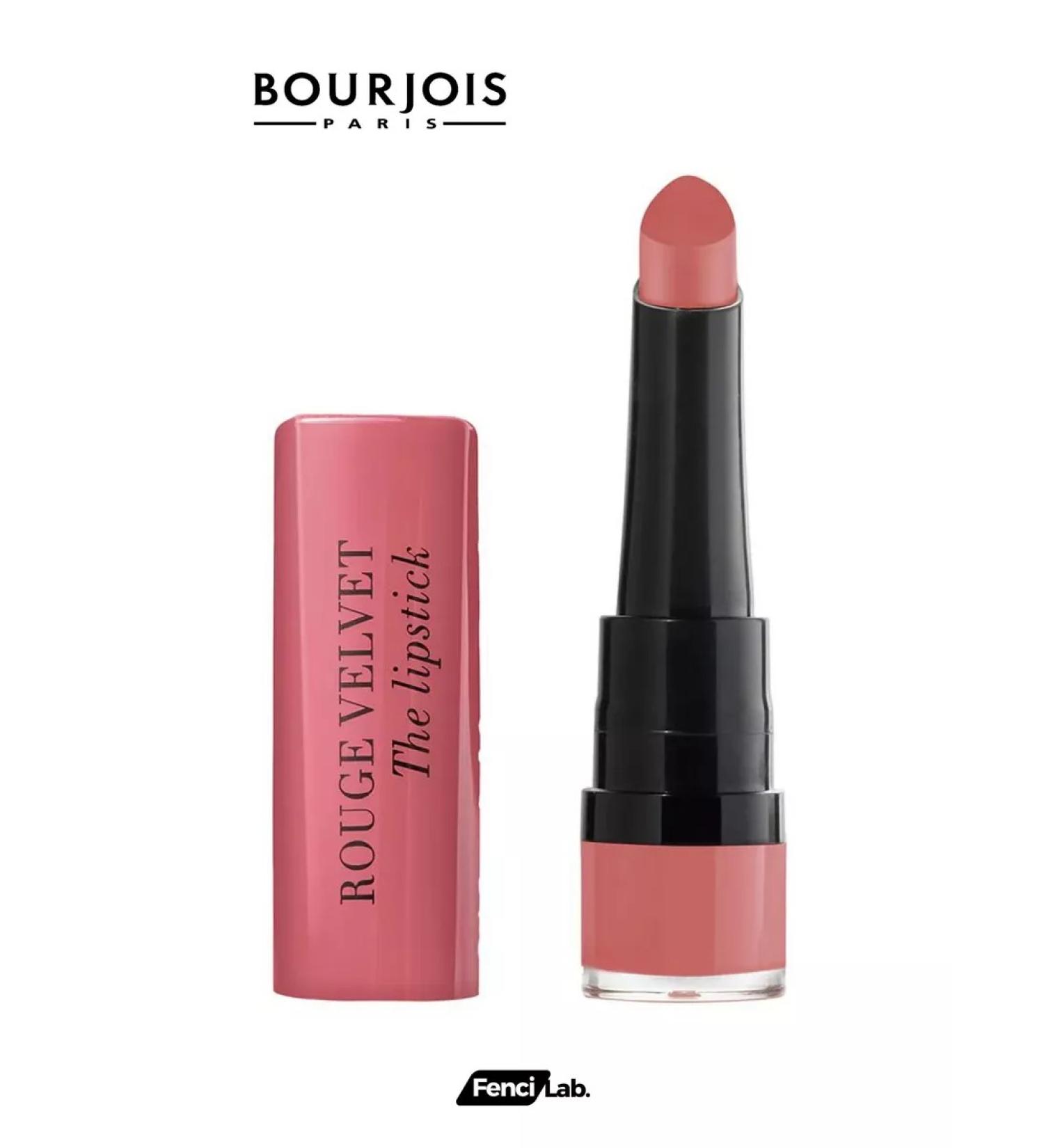 Bourjois Lipstick Rouge Velvet Stick 02 Flaming Rose - Buy Online on GoSupps.com