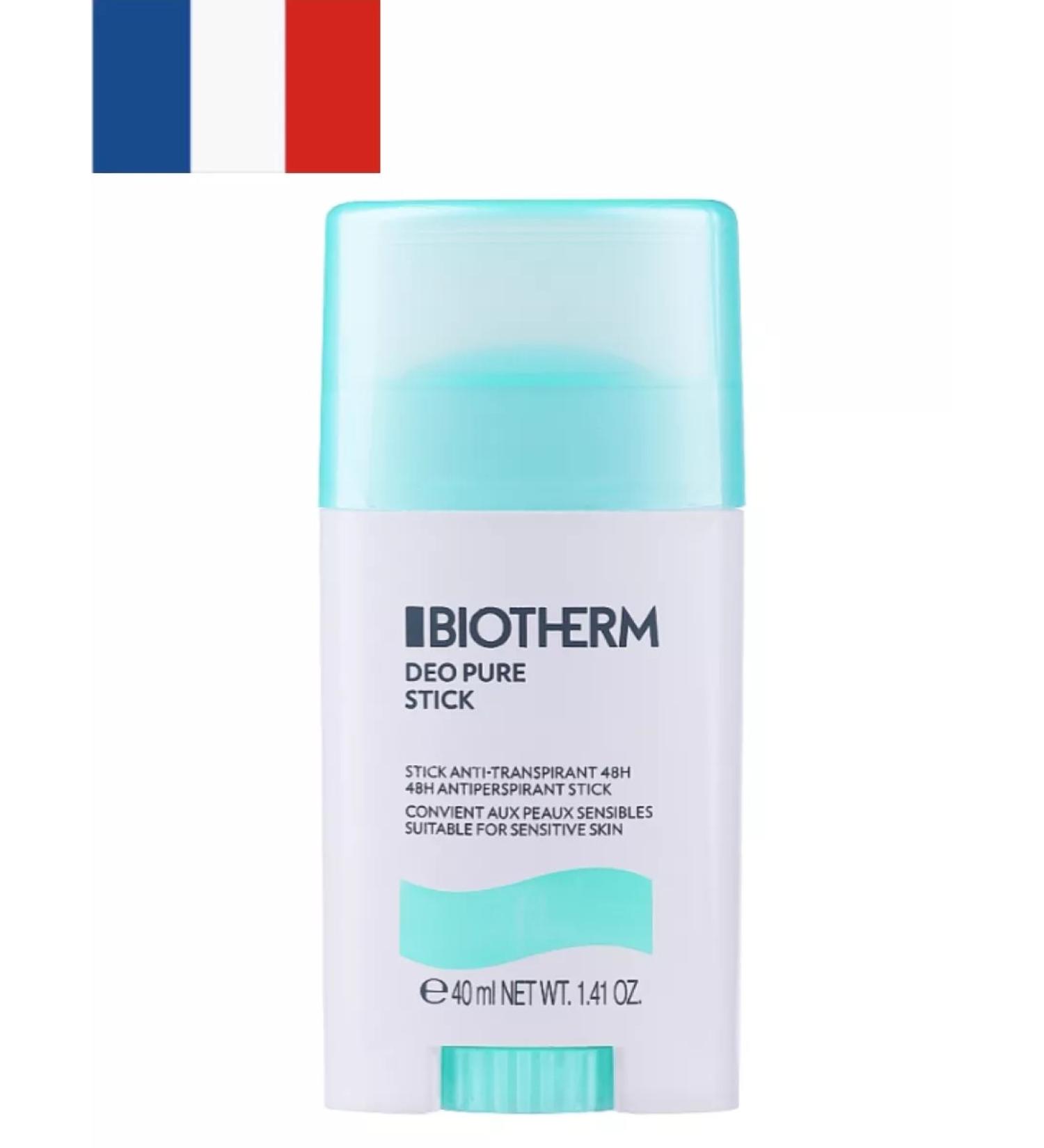 BIOTHERM Deodorant Styk Bioterm Deo Pure Stsk without alcohol - Buy Online on GoSupps.com