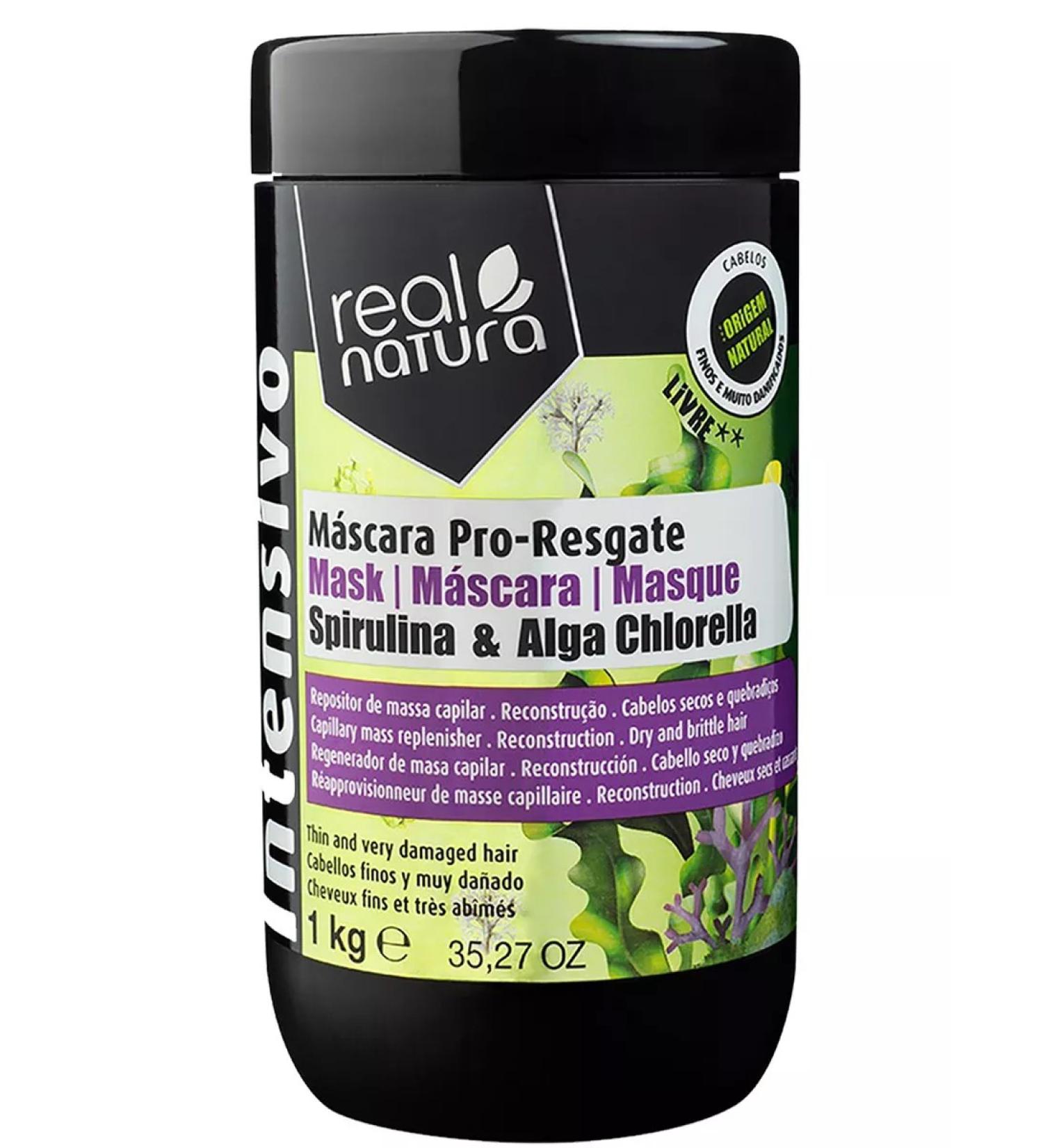 Real Natura Restoring mask Mask Pro-RESGATE 1 kg