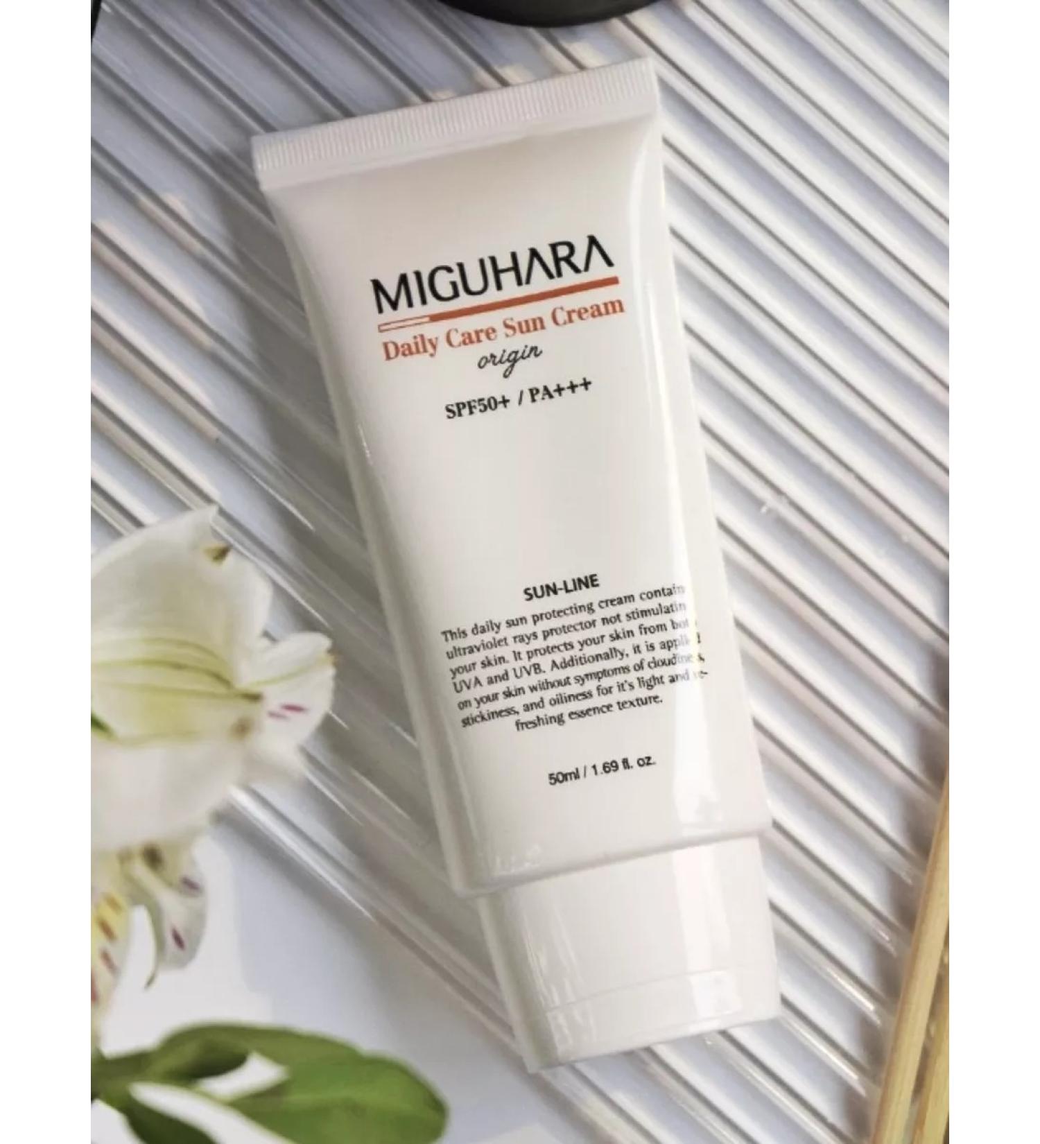 MIGUHARA SUN -face face cream SPF50+PA ++++ 50 ml - Buy Online on GoSupps.com