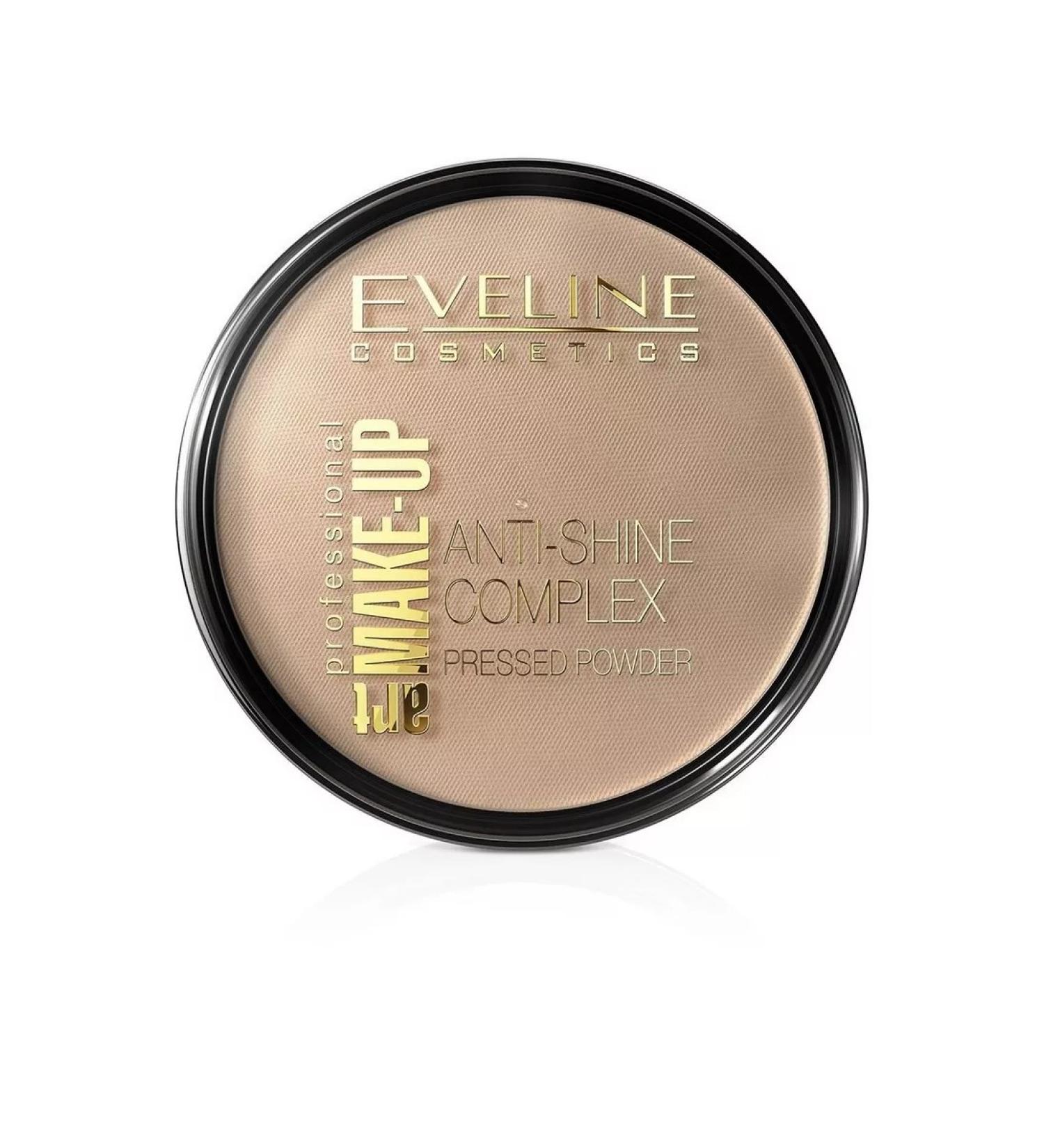 EVELINE Powder "Art" Professional Anti-Shine Pressed matting - Buy Online on GoSupps.com
