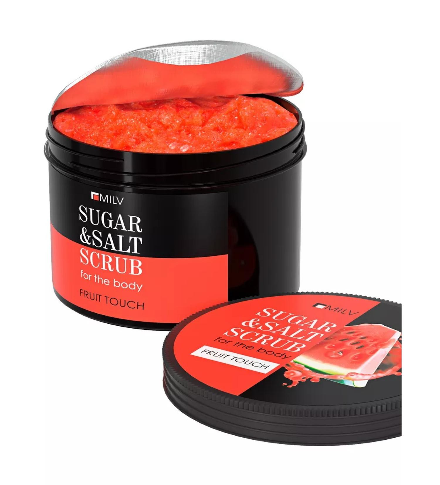 MILV Sugar-sun body scrub "watermelon". 600 g