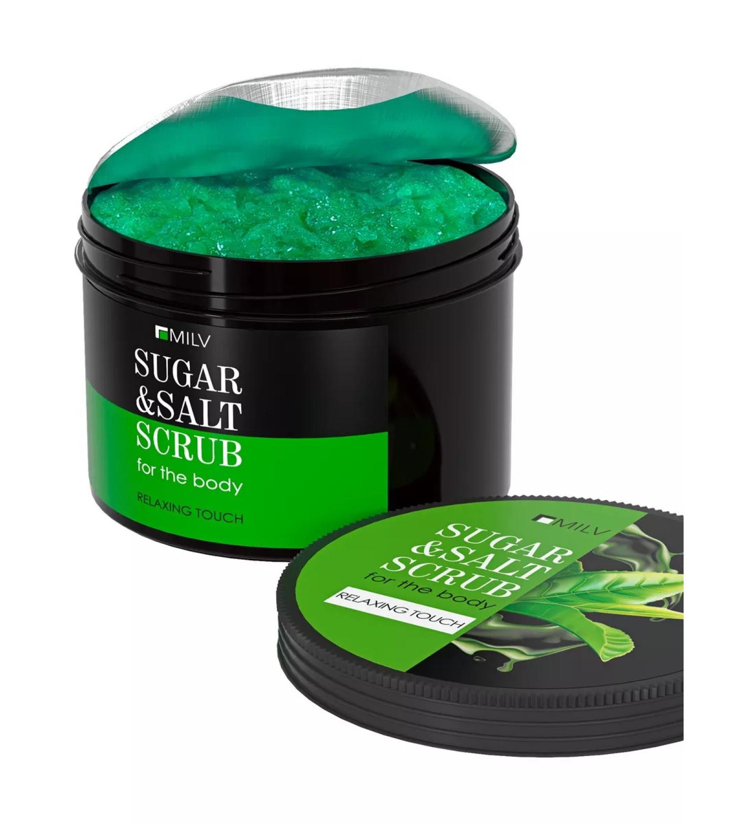 MILV Sugar-sun body scrub "Green Tea". 600 g