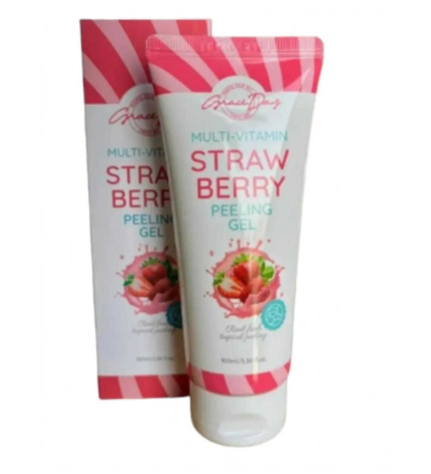 Grace Day Pilling slop with strawberries