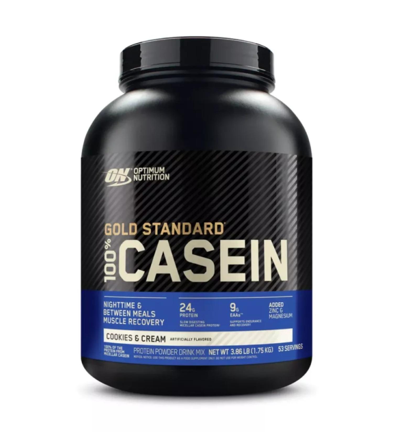Optimum Nutrition Protein for mass Casein Protein 1820 - Vanilla - Buy Online on GoSupps.com