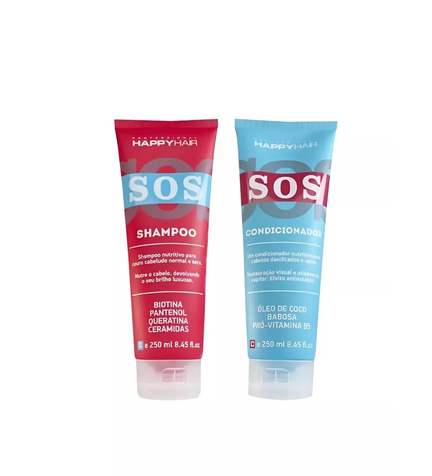 Happy Hair SOS shampoo + air conditioning
