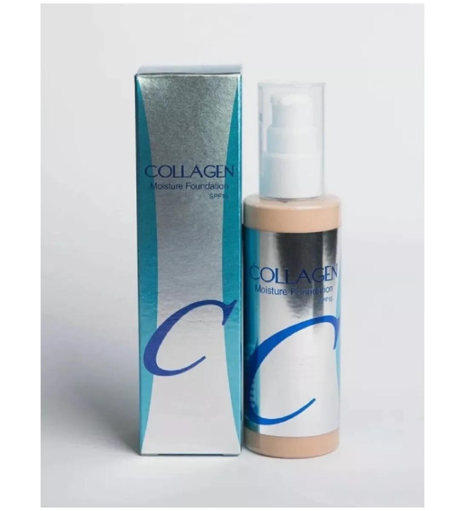 ENOUGH Tonal base with collagen moisturizing (tone No. 21)