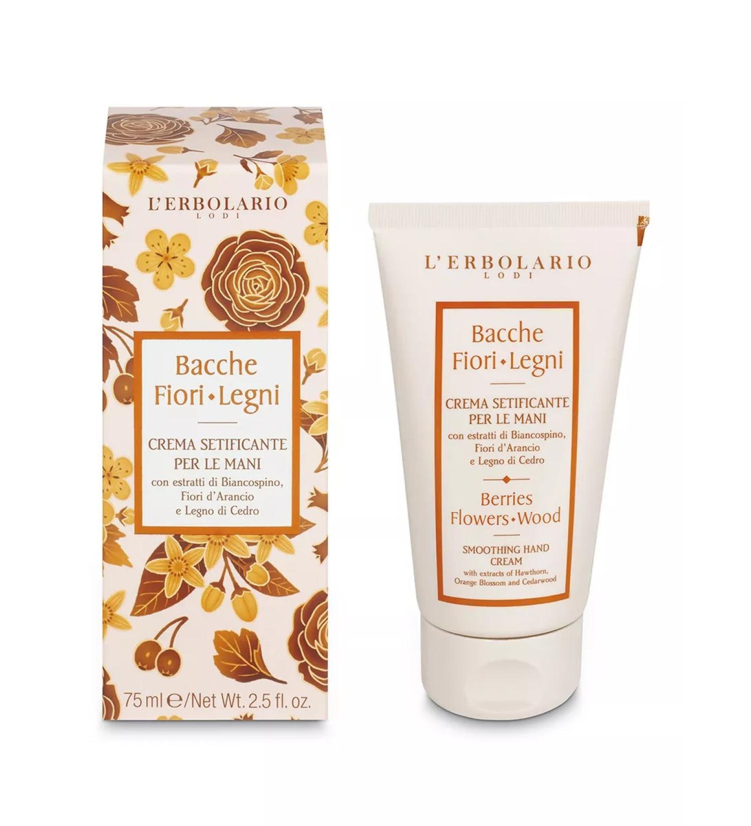 L'ERBOLARIO Hand cream moisturizing smoothing Berries Flowers Wood - Buy Online on GoSupps.com
