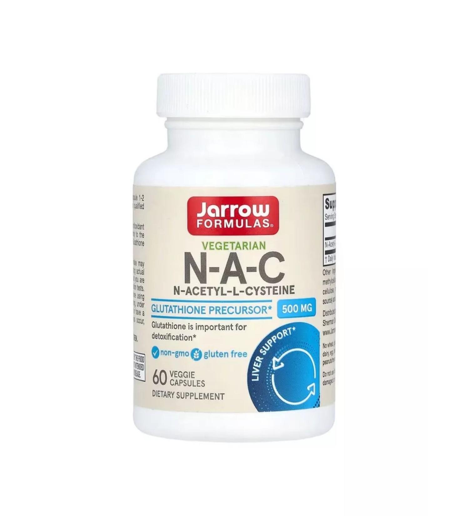 Jarrow Formulas NAC N-accelene L-cysteine 500 mg