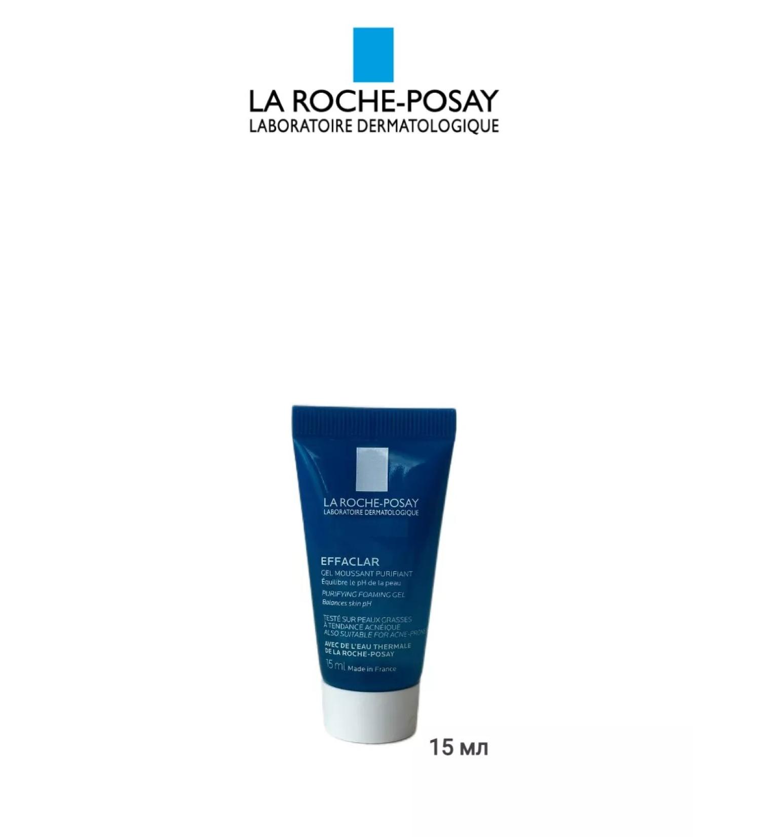 La Roche Posay Washing gel Effaclar+m 15ml - Buy Online on GoSupps.com