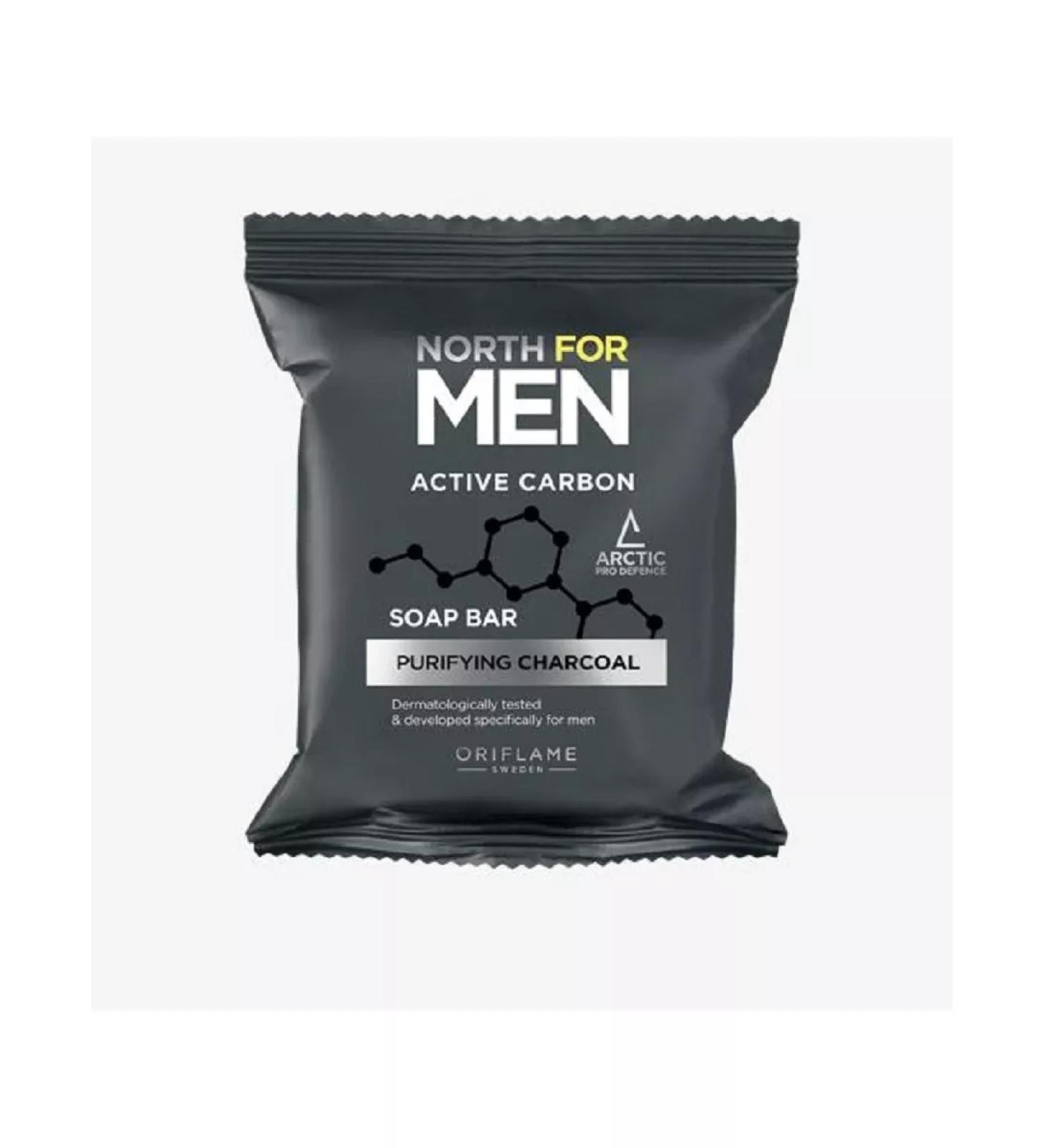 Oriflame Soap North for Men Active Carbon - Buy Online on GoSupps.com