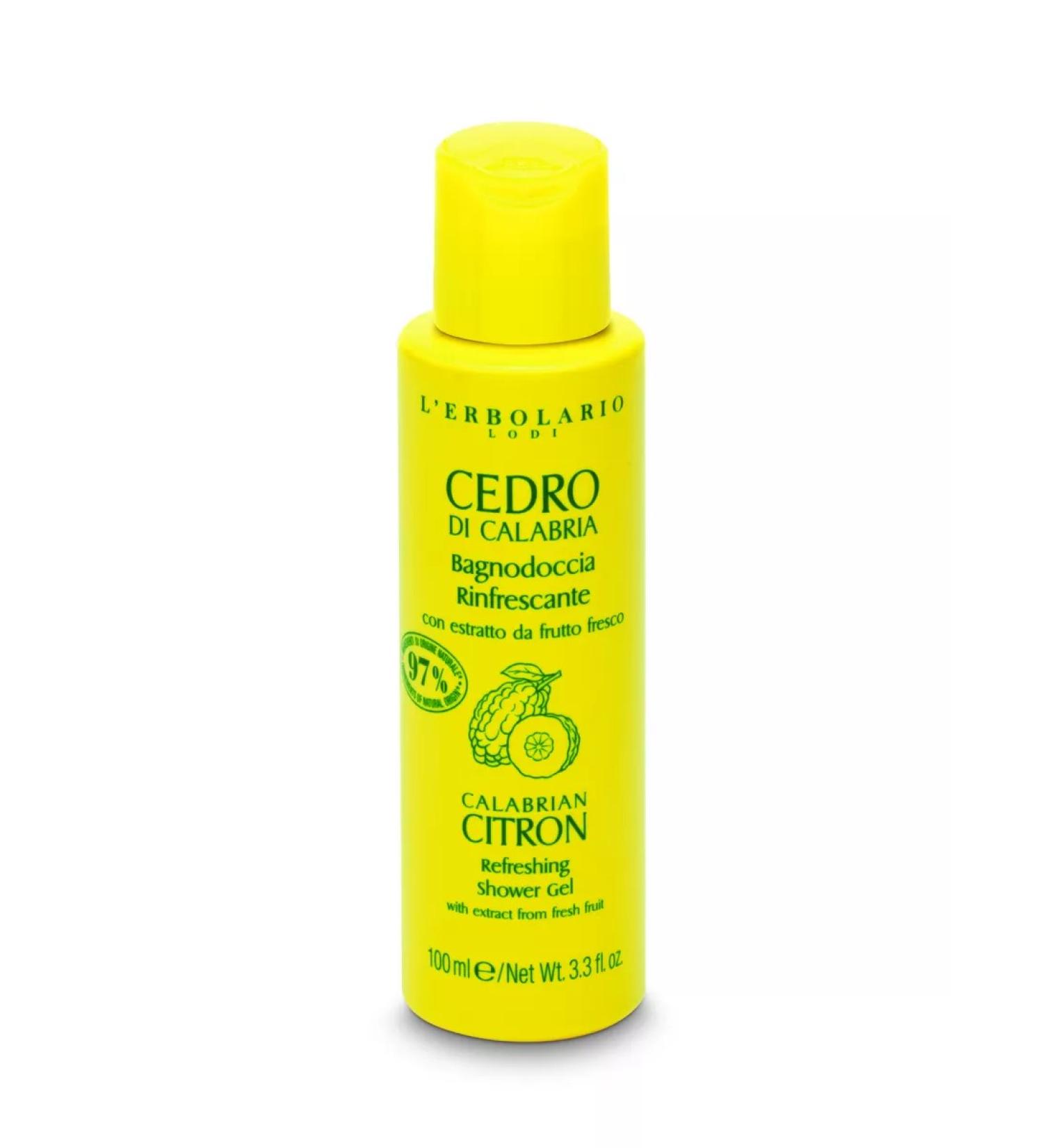 L'Erbolario Shower gel cleansing moisturizing Calabrian Citron