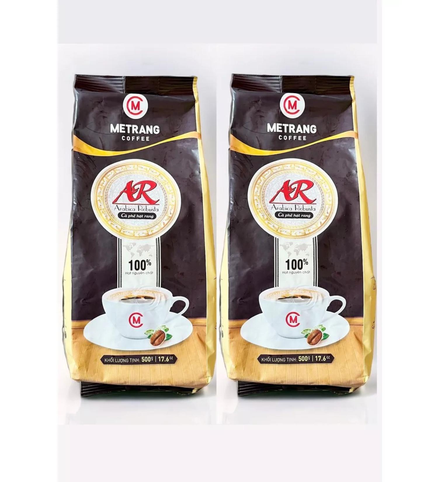 Me Trang Coffee in grains "Arabica-robust" 2pcs*500g Vietnam - Buy Online on GoSupps.com