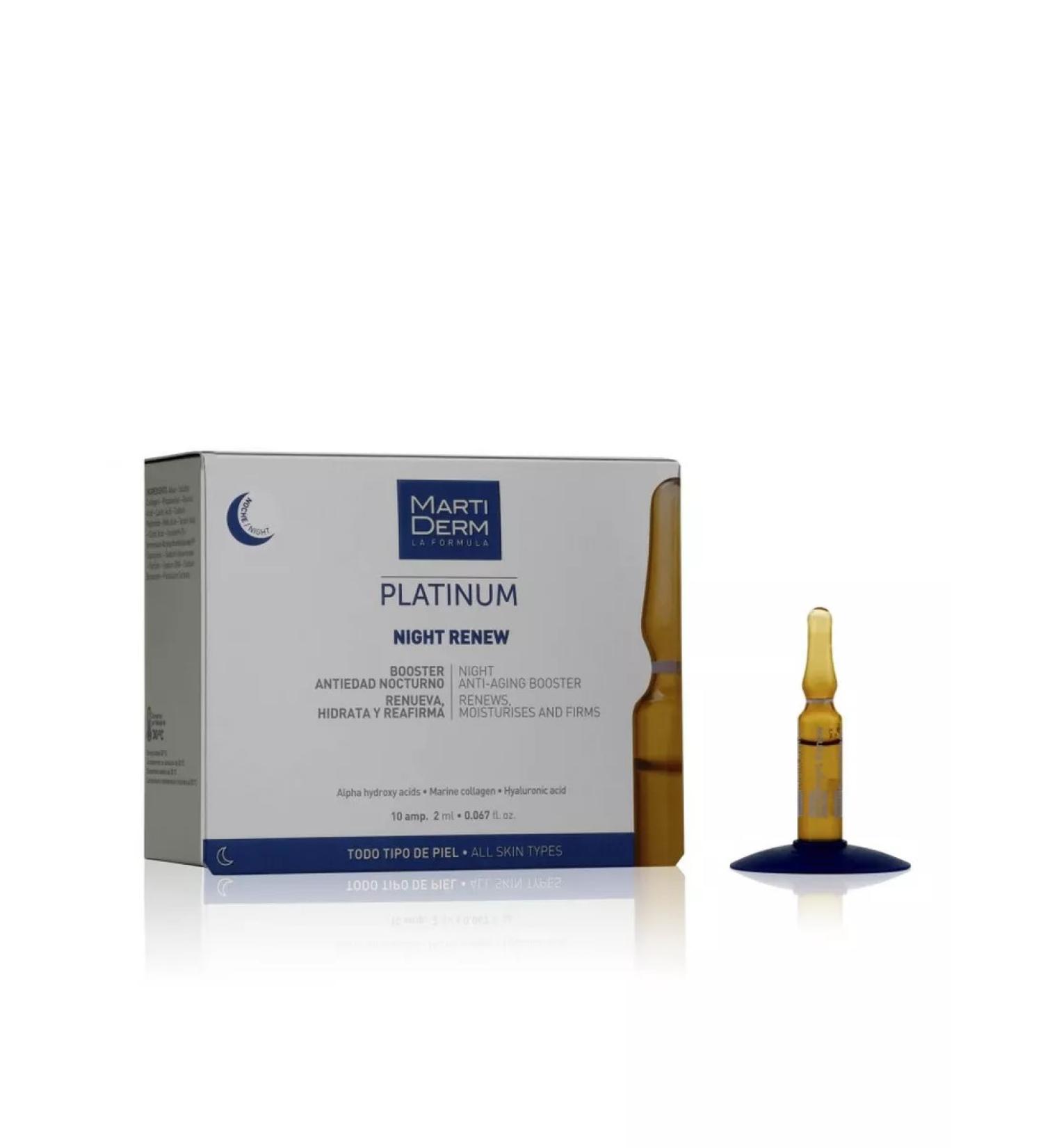 MartiDerm Martderm Ampoules "Night Restoration" 10x2 ml