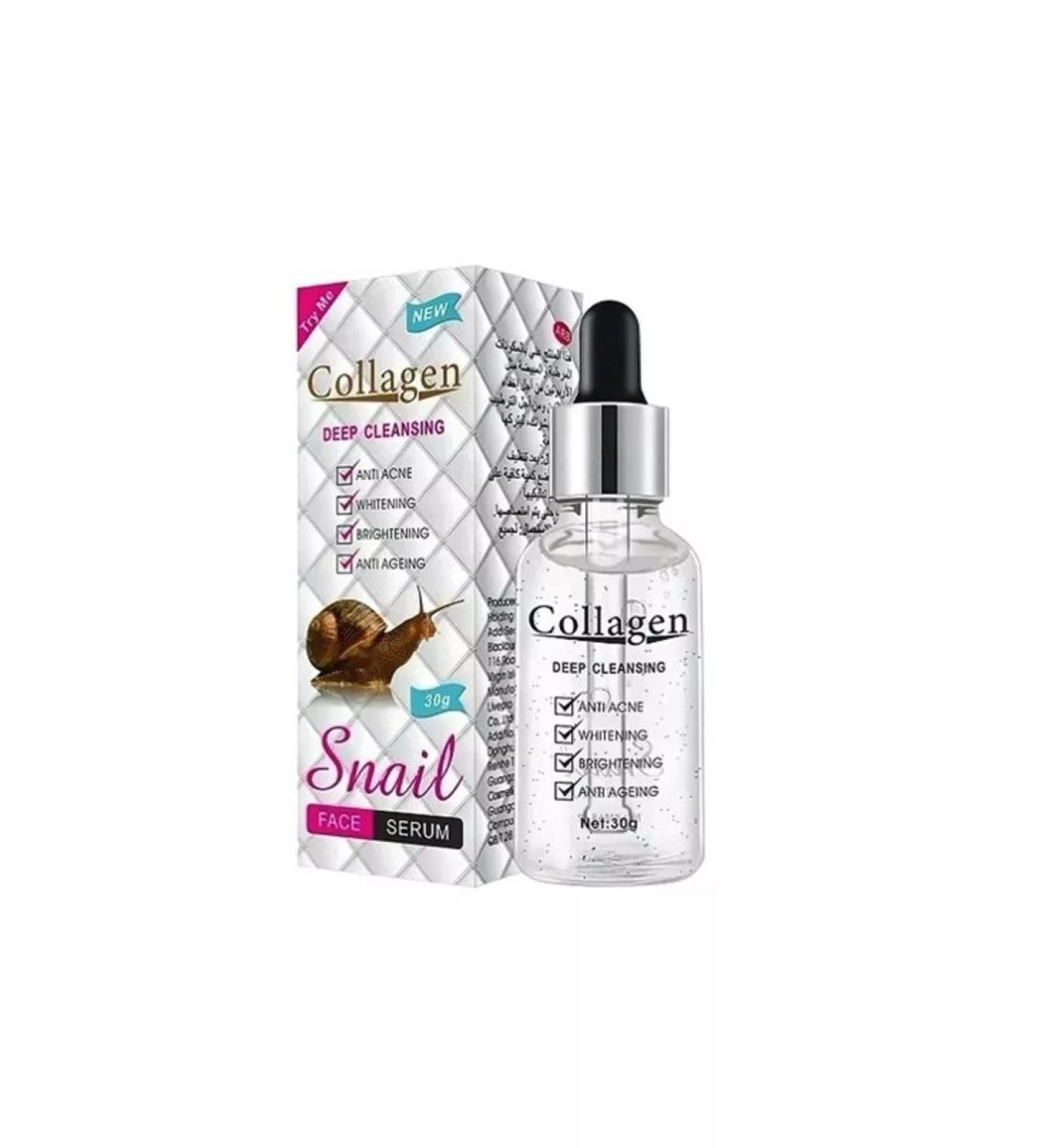 Cosmetics COLLAGEN DEEP CLEANSING SNAIL 30ML face