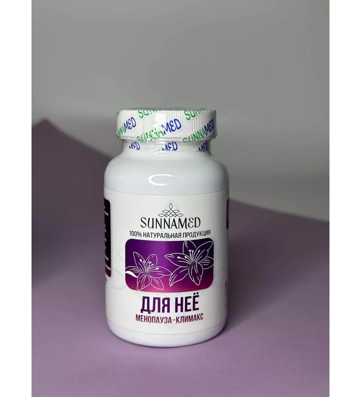 SunnaMed Vitamins for her menopause-climax