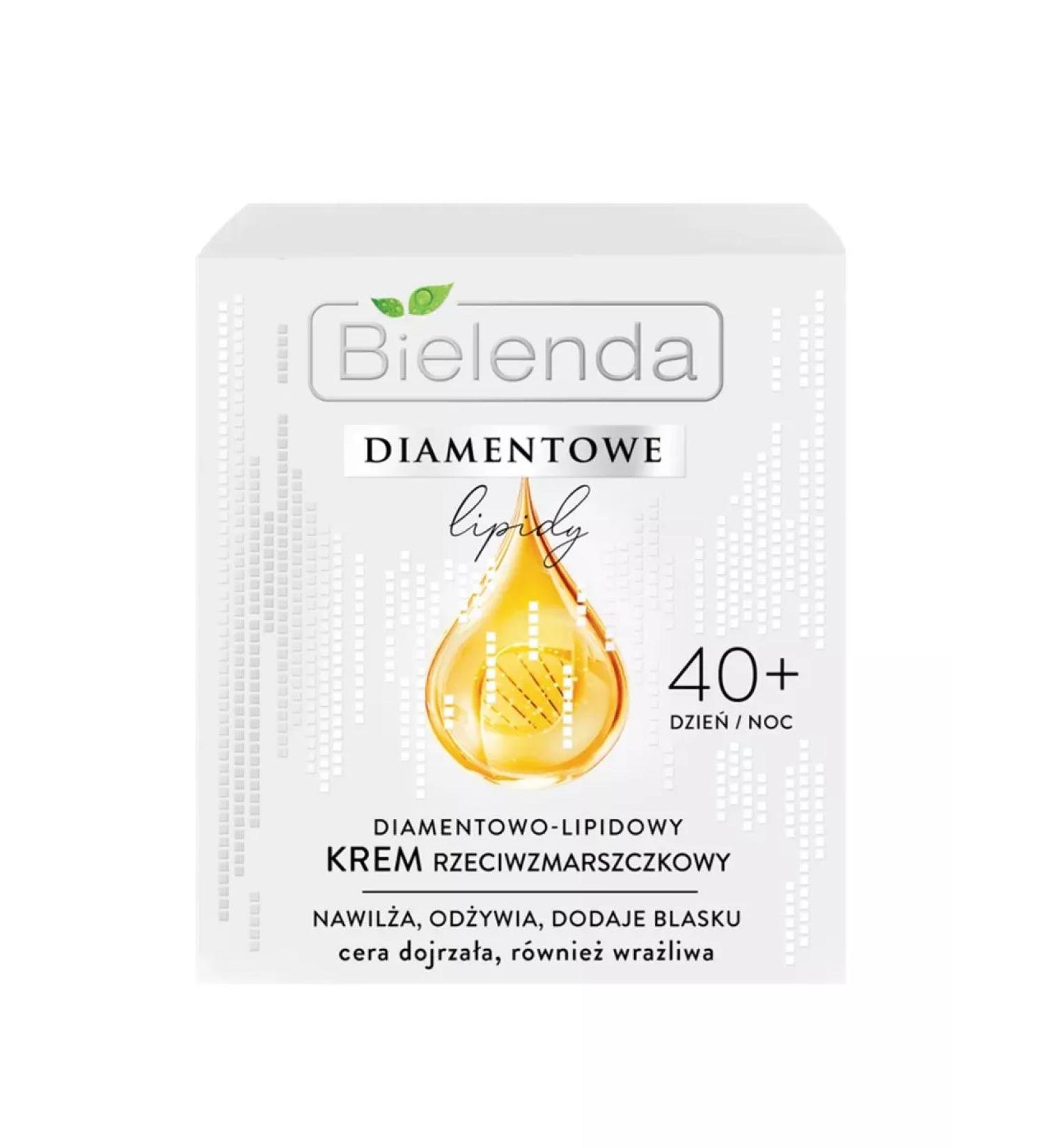 Bielenda Diamond -lipid cream against anti -aging wrinkles 40+ - Buy Online on GoSupps.com