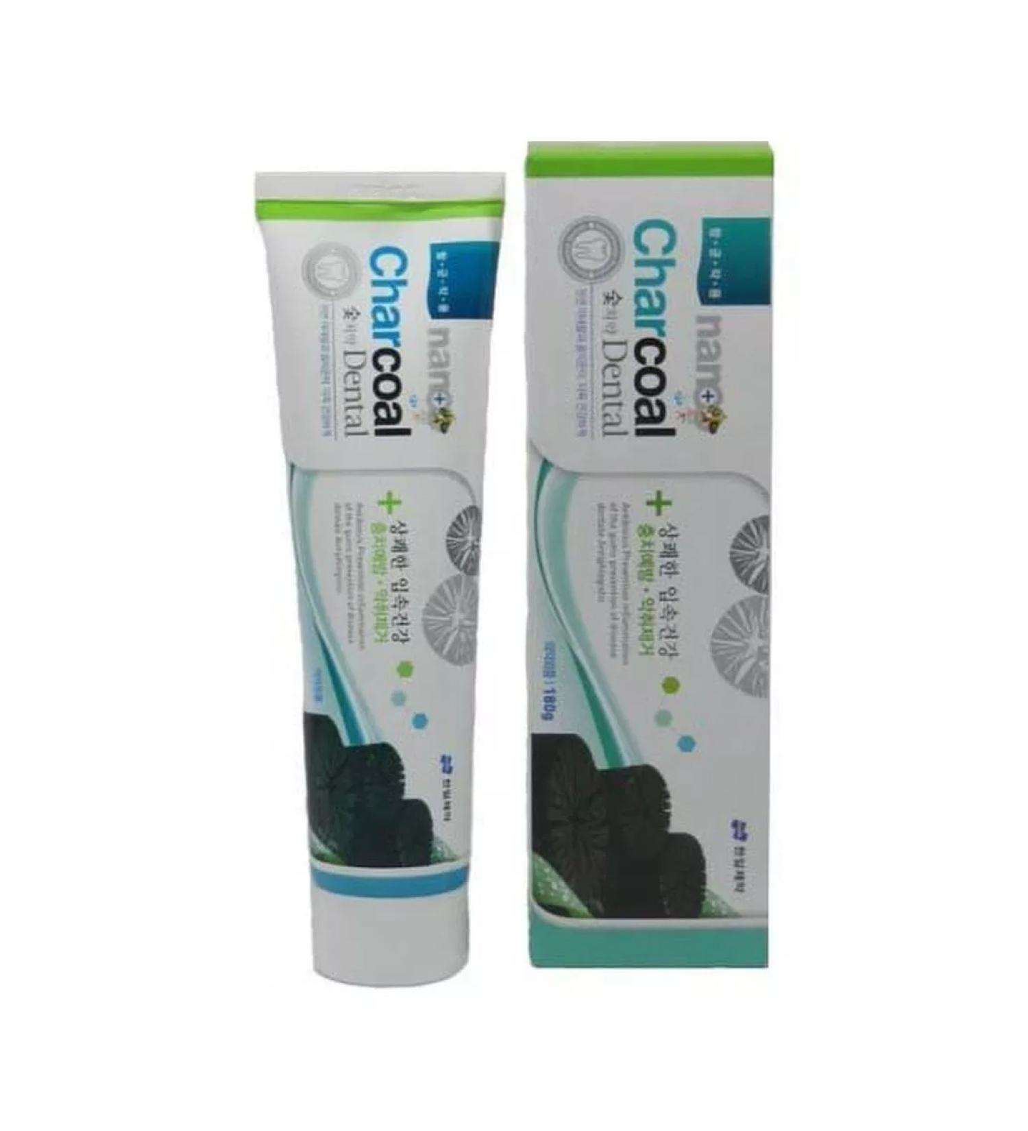 HANIL Paste toothpaste with silver and bamboo coal 180 g