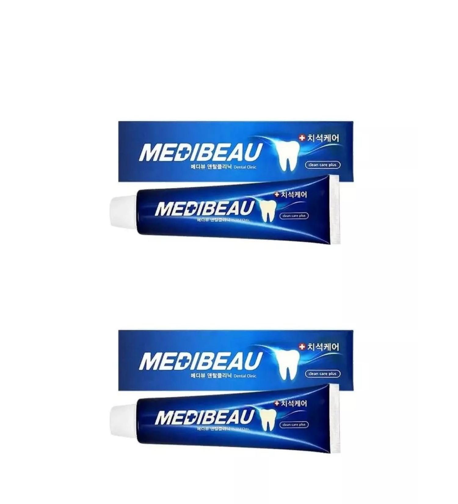 MEDIBEAU Toothpaste against caries with a refreshing effect of 120g 2 pcs - Buy Online on GoSupps.com