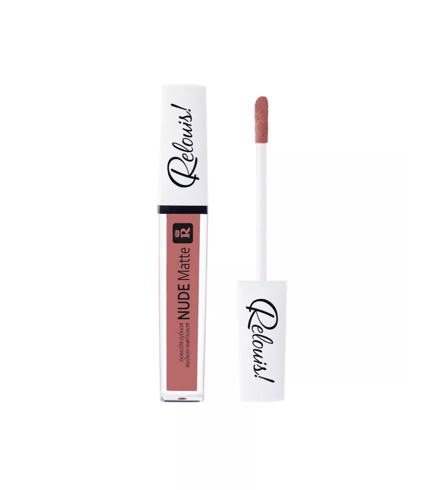 RELOUIS Liquid matte lipstick Nude Matte tone 18 - Buy Online on GoSupps.com