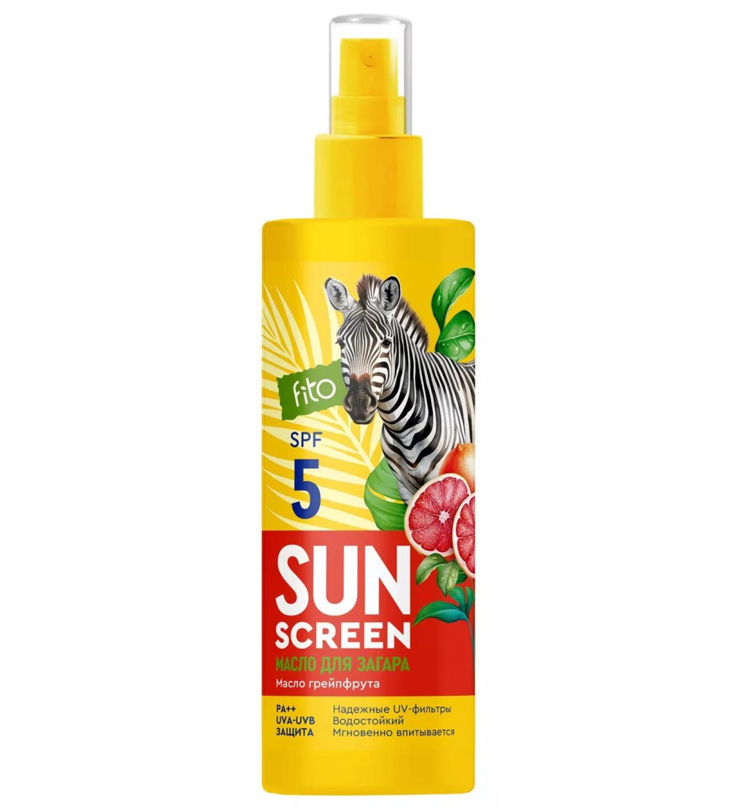 Fito cosmetics Body and tanning Sun Screen Nutrum SPF5 150ml