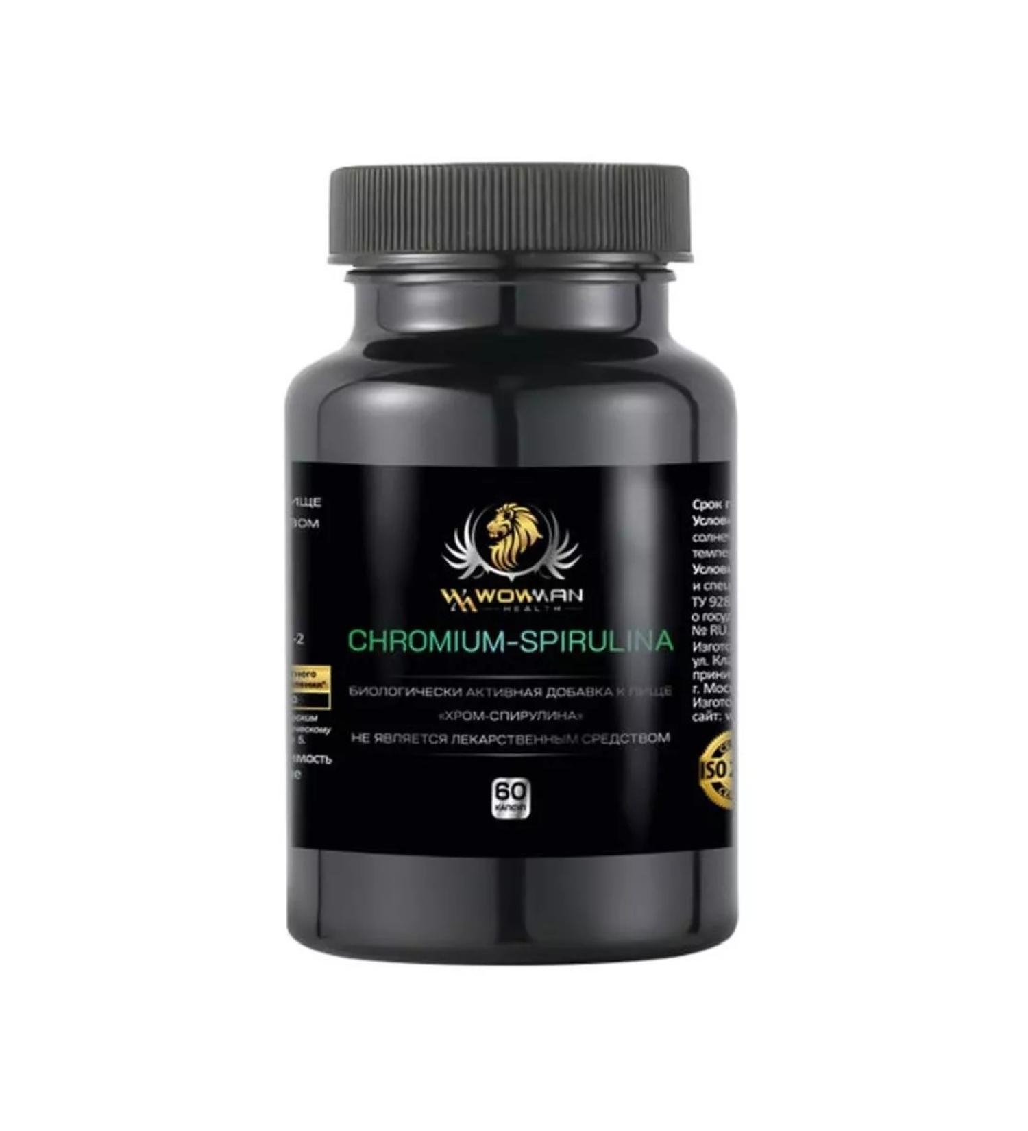 WowMan Chromium-sopirulina natural plant complex