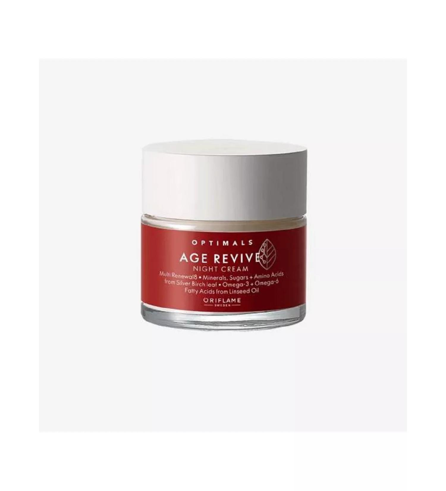 Oriflame Anti -aging night cream Optimals Age Revive - Buy Online on GoSupps.com