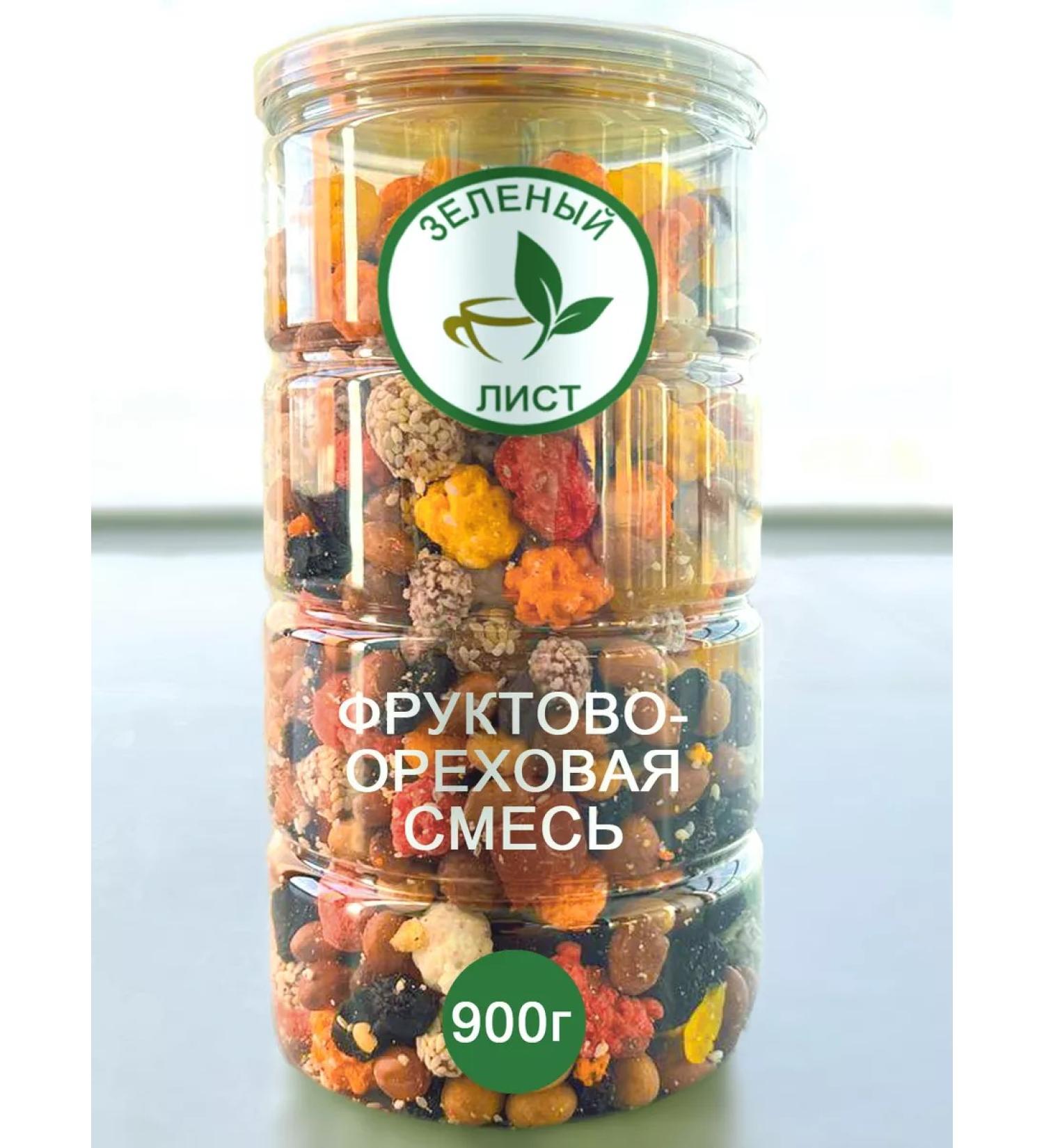 Green leafA Fruit-nore mixture in the bank 900g