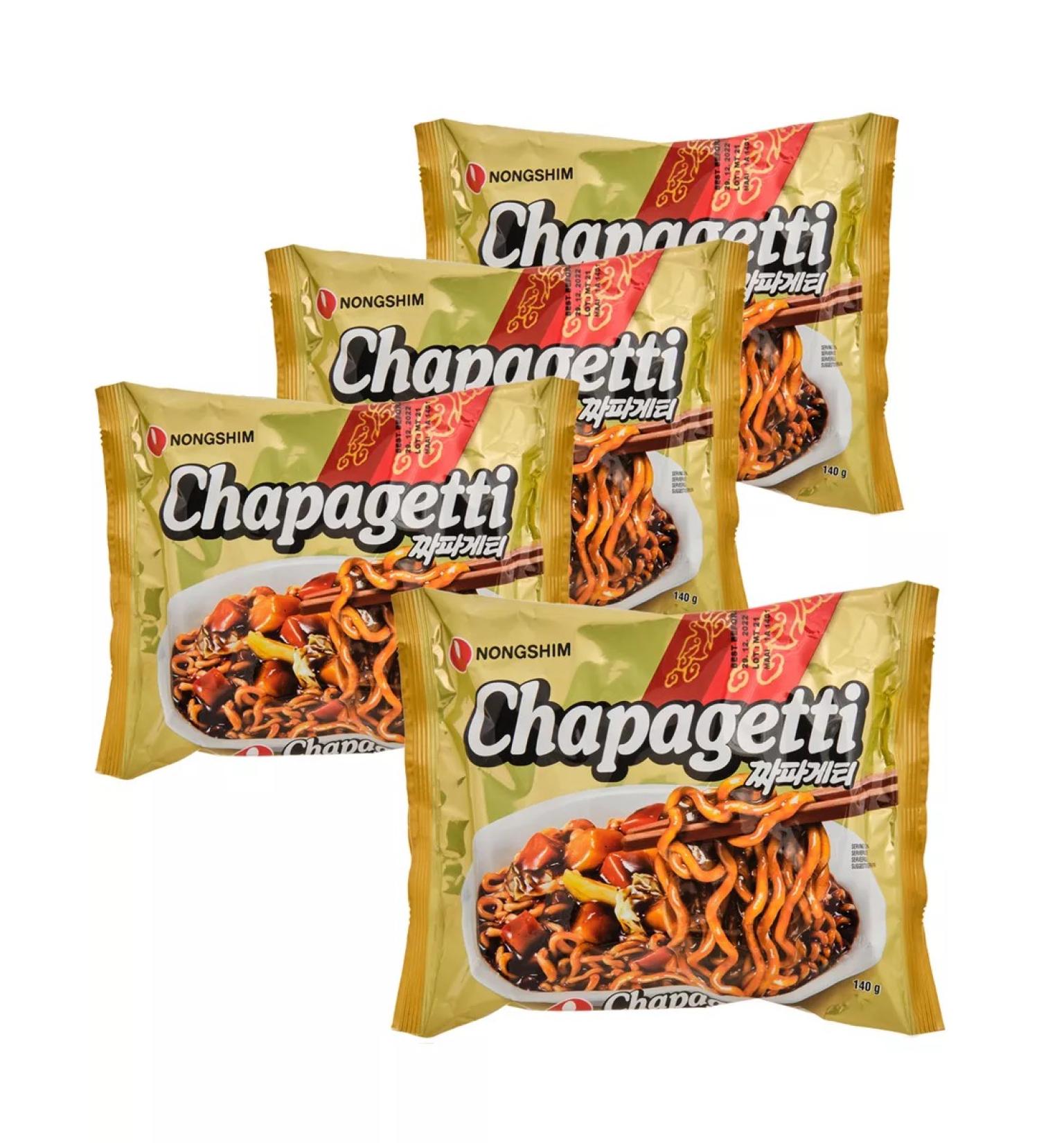 Made in Korea Lapsha nongsham dried Chapaghetti - meat sauce 4pcs - Buy Online on GoSupps.com