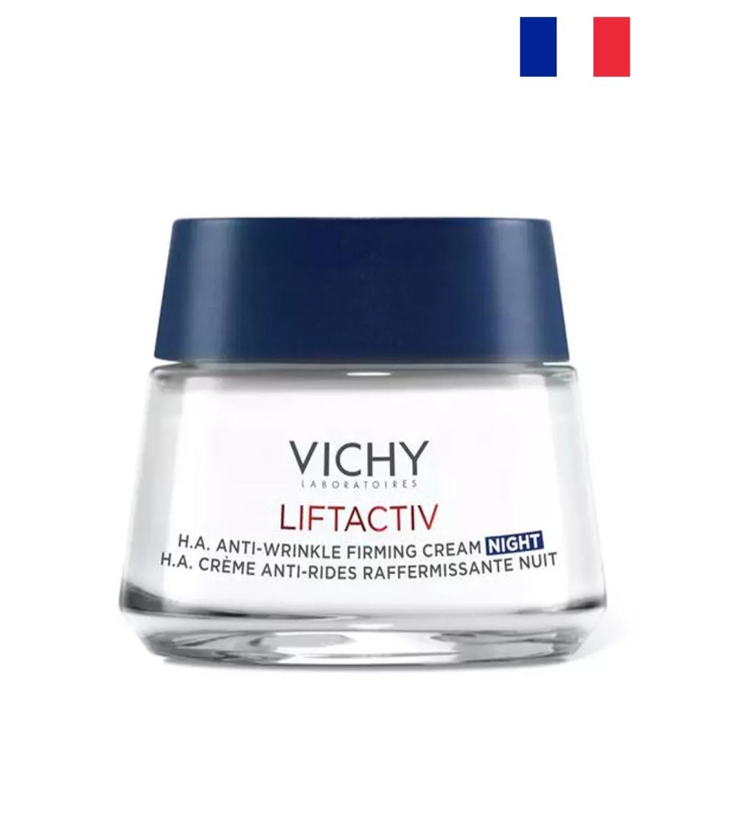 Vichy Liftactiv Night Cream against wrinkles 50ml - Buy Online on GoSupps.com