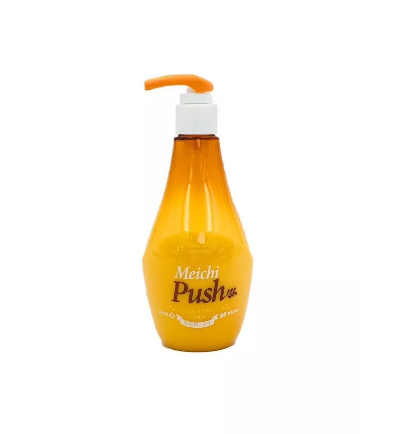 HANIL Toothpaste with a dispenser Lemon and mint Meichi Push