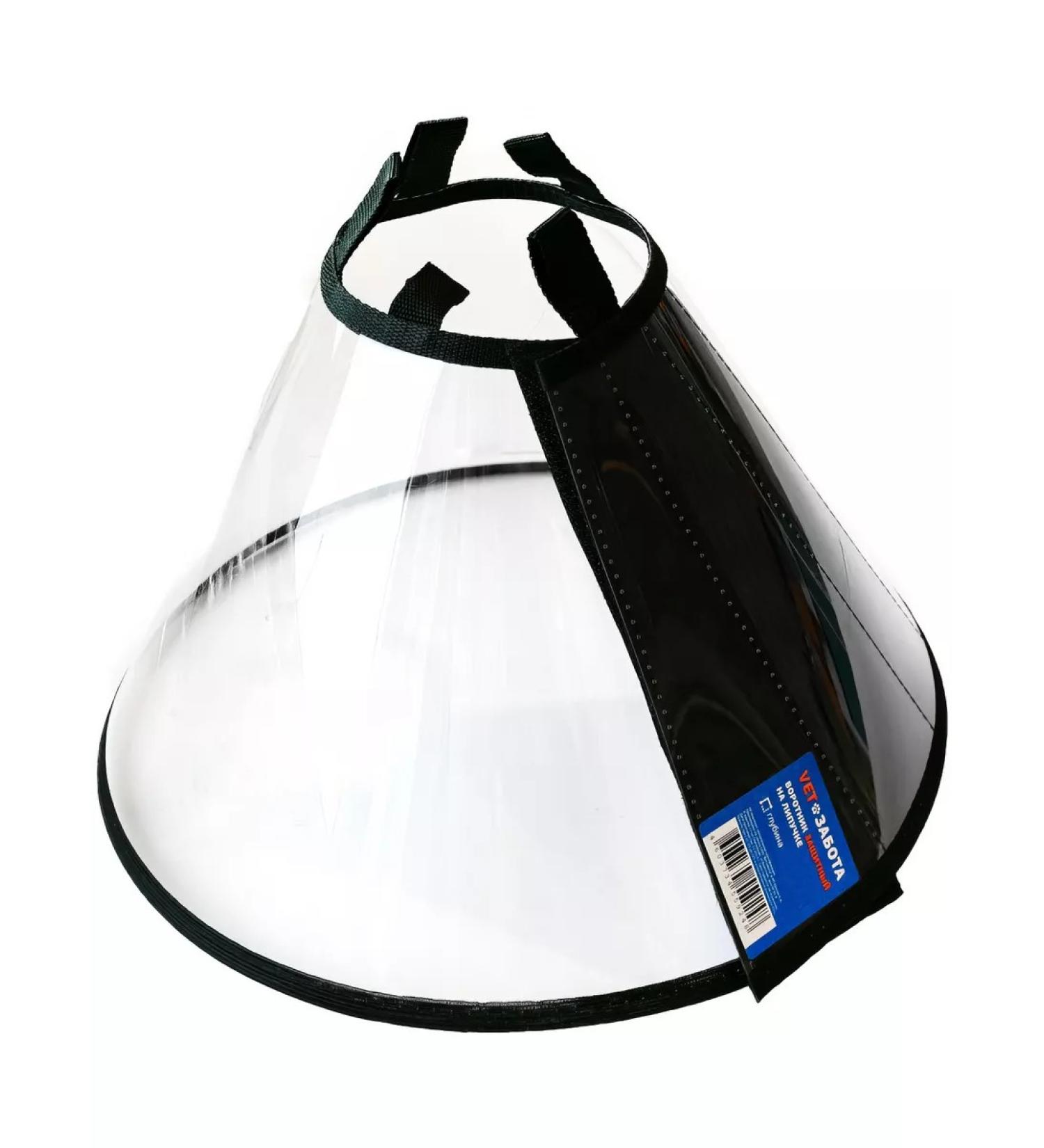 VET Care Protective collar No. 24.5 on Velcro transparent 24.5 cm