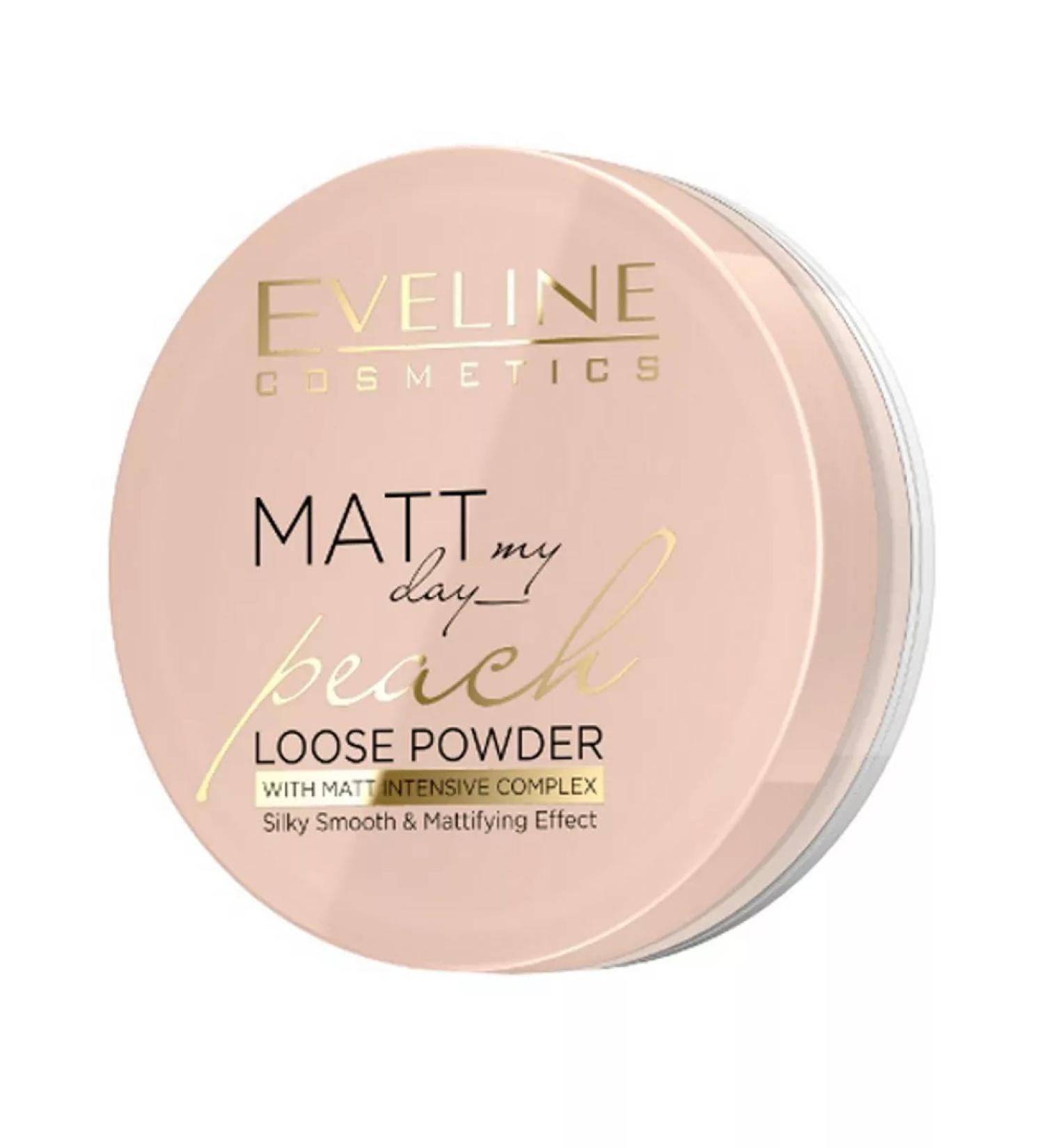 EVELINE Powder matting fixation of PEACH MATT My Day makeup - Buy Online on GoSupps.com