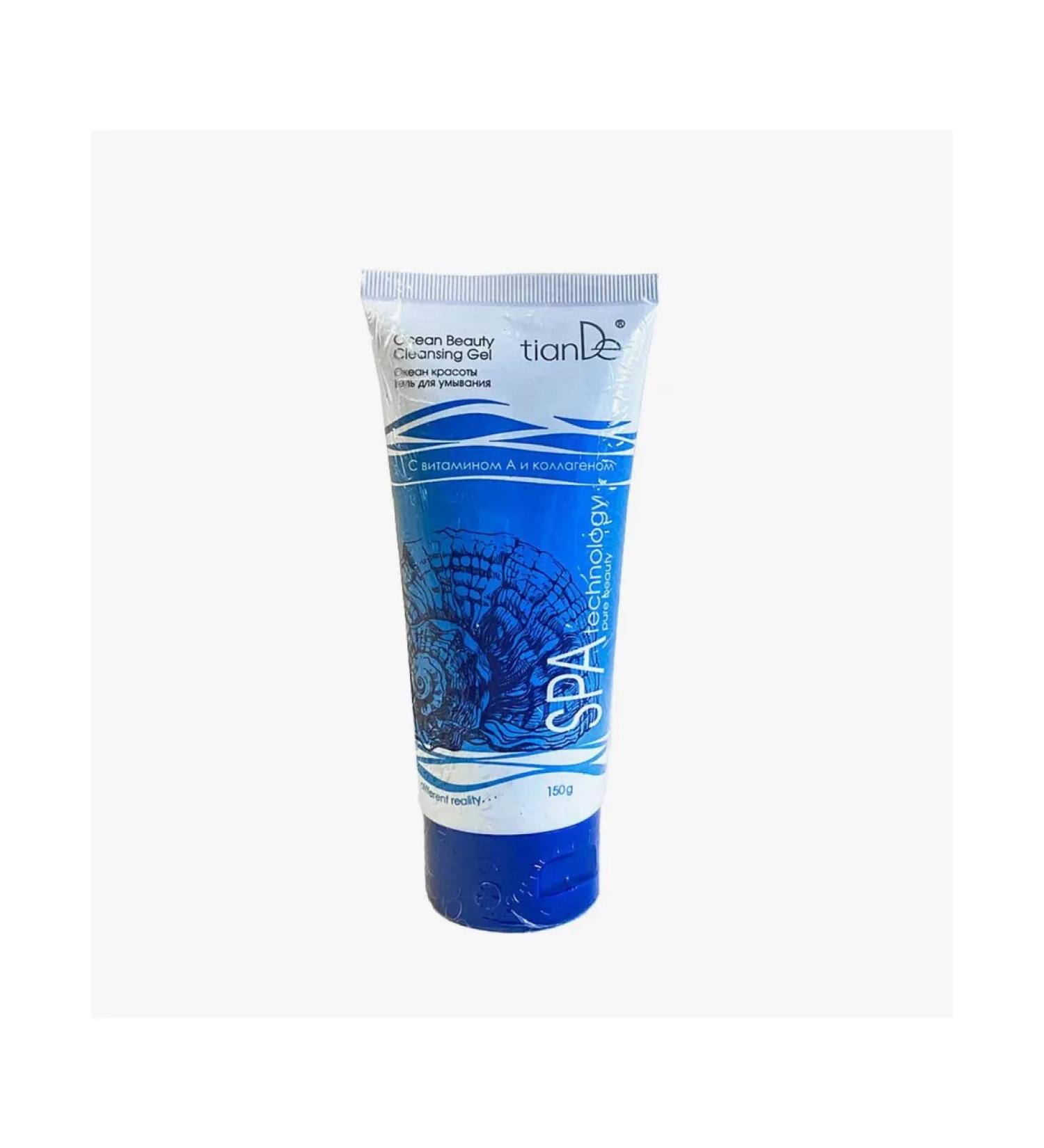 Washing gel "Beauty Ocean" with vitamin A and collagen