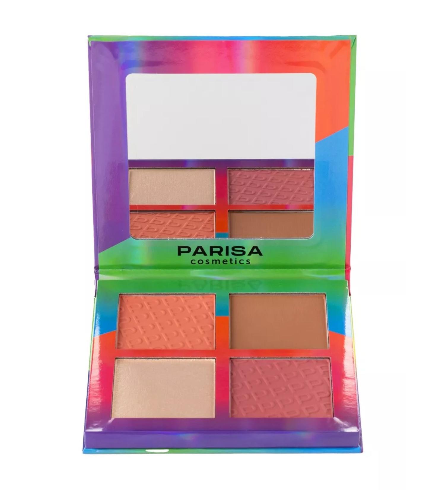 PARISA COSMETICS Palette for face makeup Glamor Glaze C-2304 24 g - Buy Online on GoSupps.com
