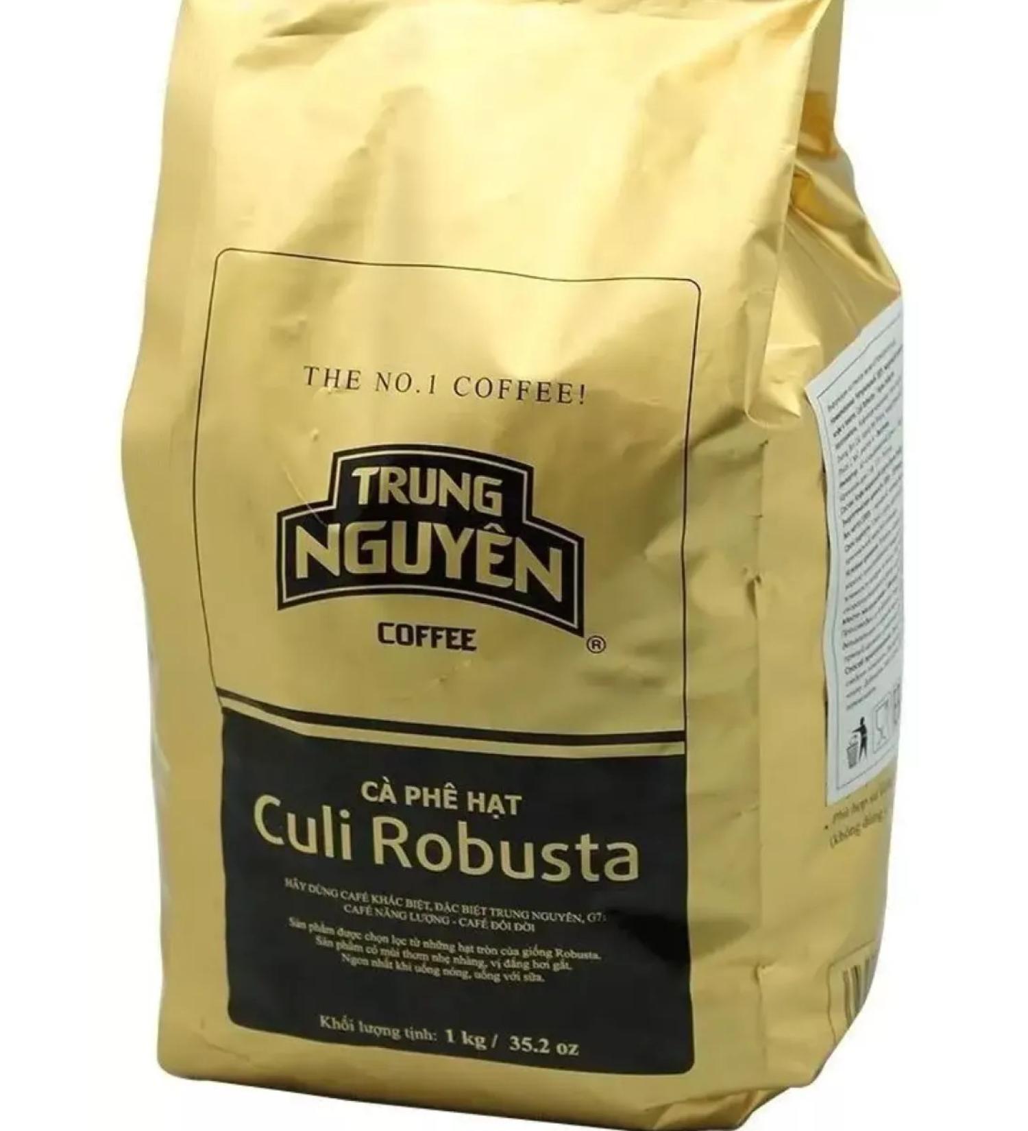 TRUNG NGUYEN Vietnamese coffee in the grains of Robust Kuli 1 kg - Buy Online on GoSupps.com