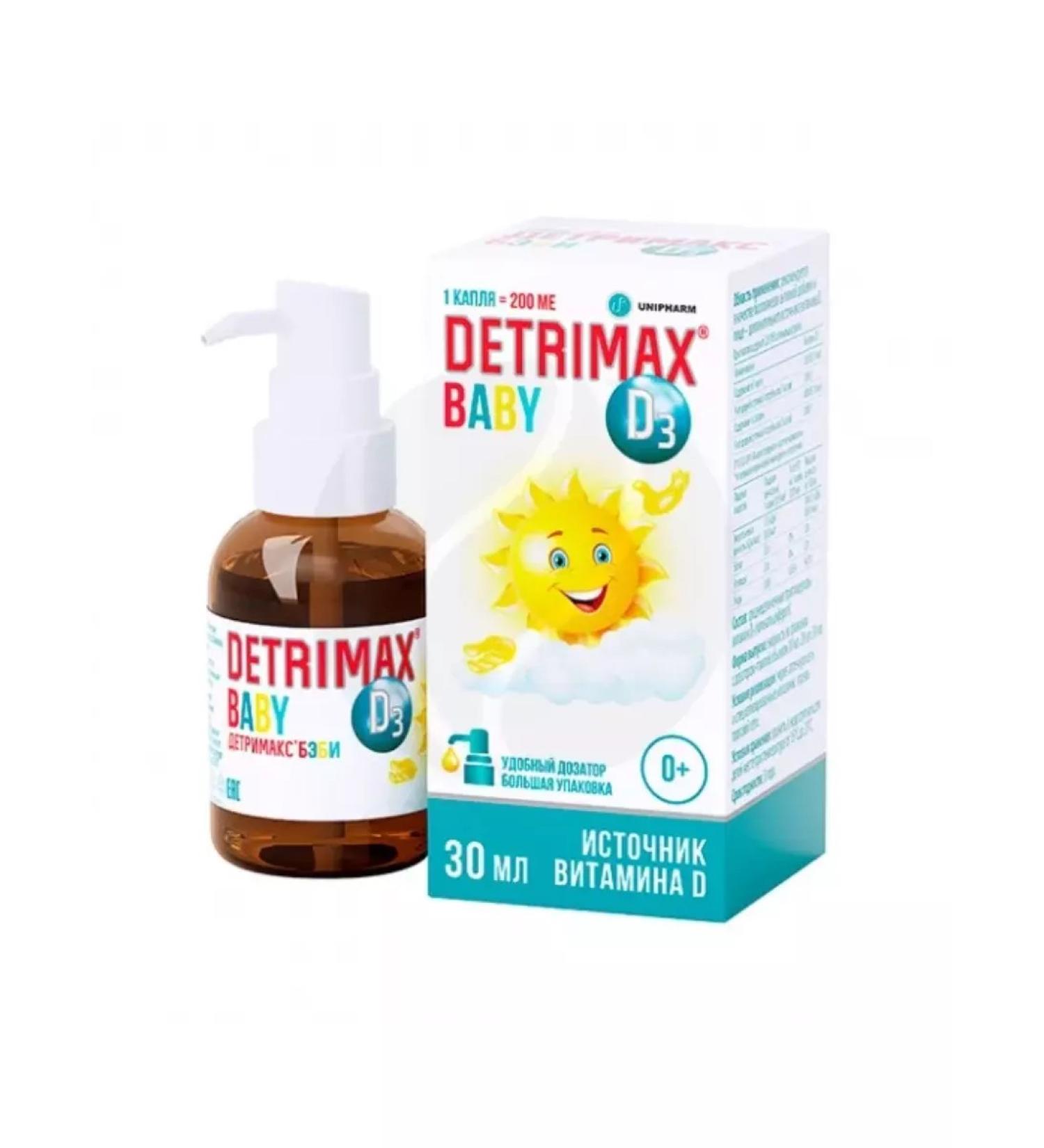 Detrimax DERIMAX Baby liquid Window with a 30 ml dispenser - Buy Online on GoSupps.com