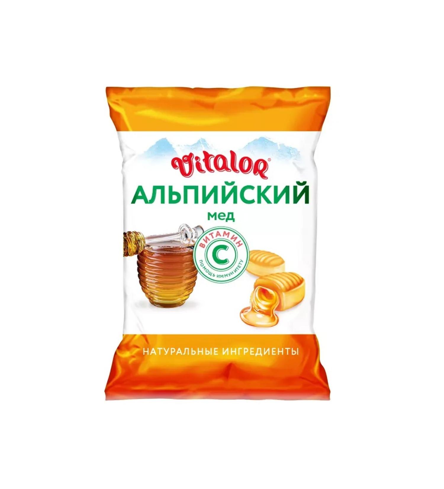 Vitalor Herbs with vitamin C alpine honey 60 g