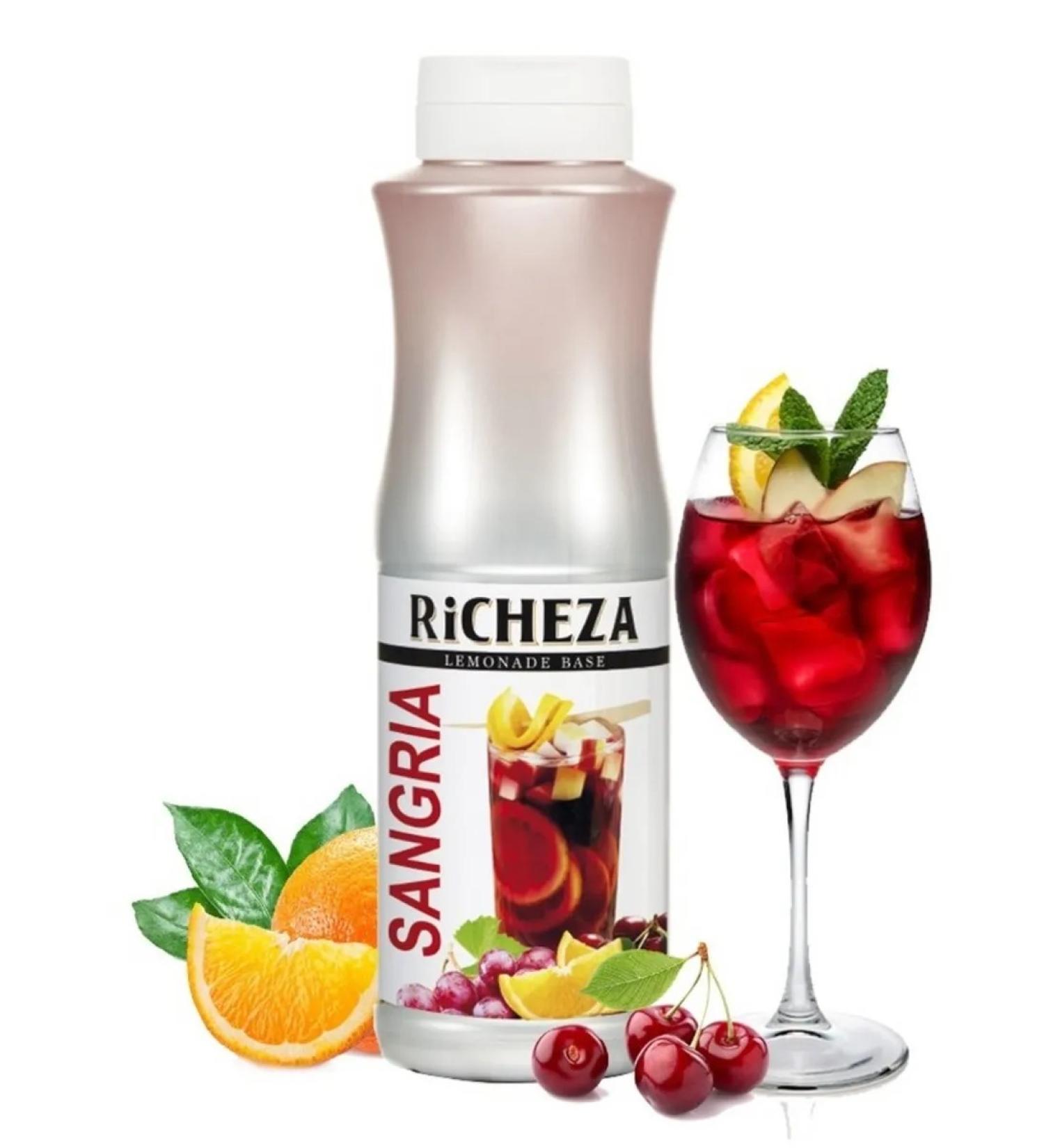 RiCHEZA Concentrate base for drinks sangria 1 kg - Buy Online on GoSupps.com