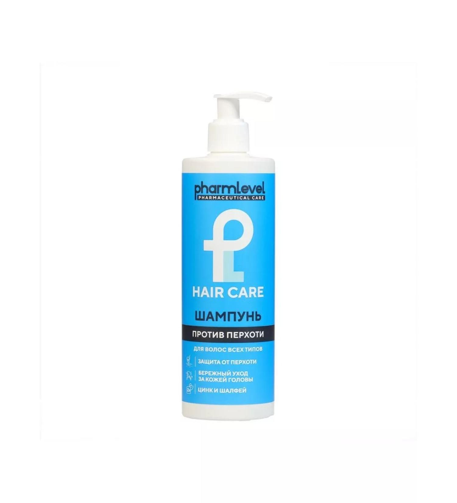 Pharmlevel Hair shampoo against dandruff 400 ml - Buy Online on GoSupps.com