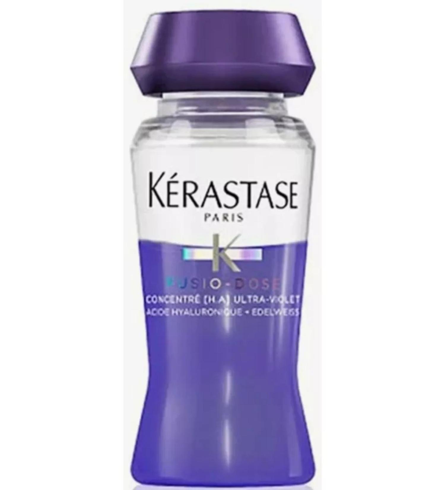 Kerastase Krasastas Fusiodose Ultra-Violet Concentrate 1pc 12ml - Buy Online on GoSupps.com