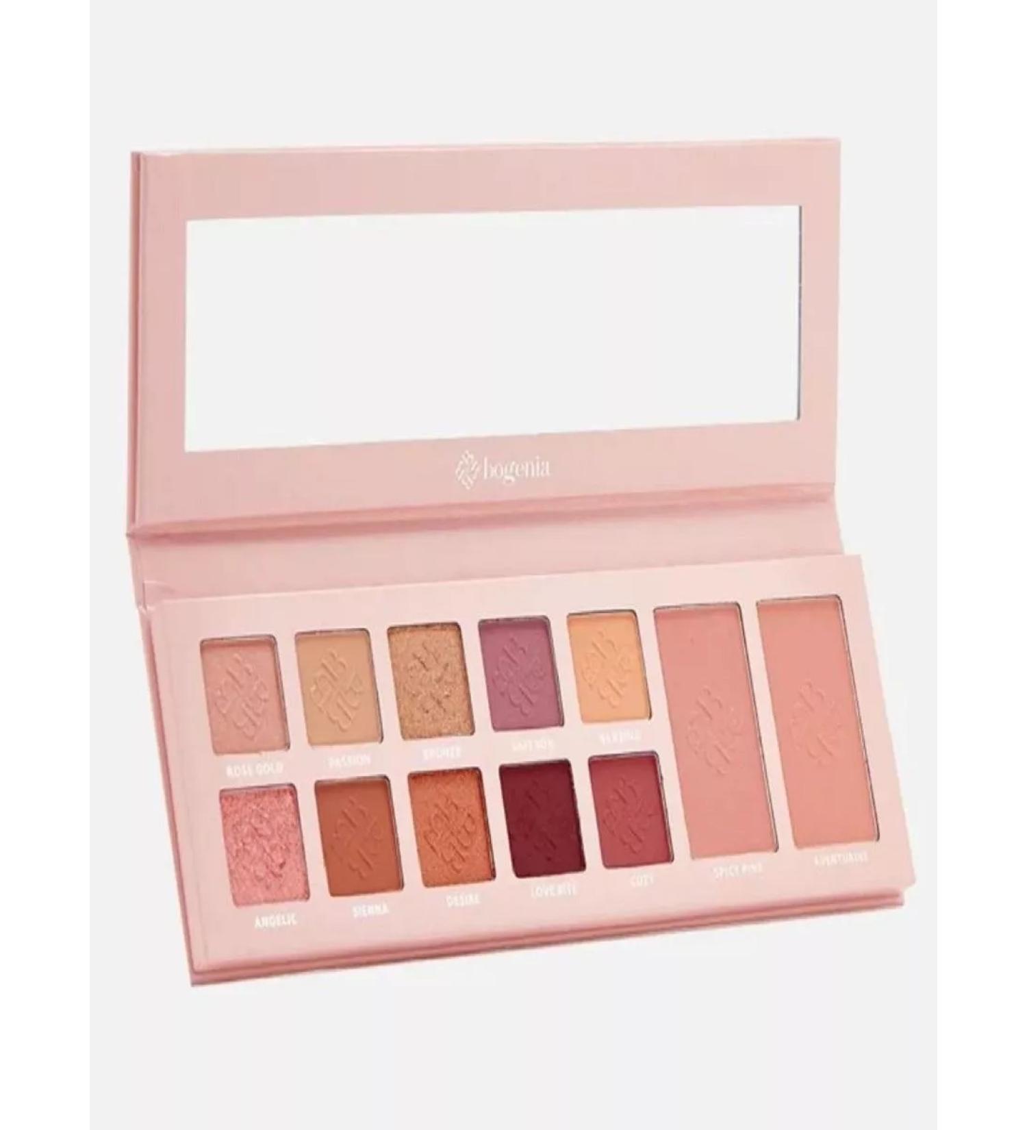 Bogenia Shadows + Blue Facial Palette 12 colors - Buy Online on GoSupps.com