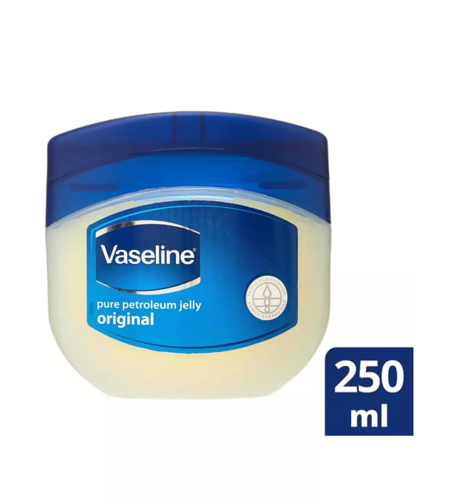 Vaseline Balm for body and lips original 250ml - Buy Online on GoSupps.com