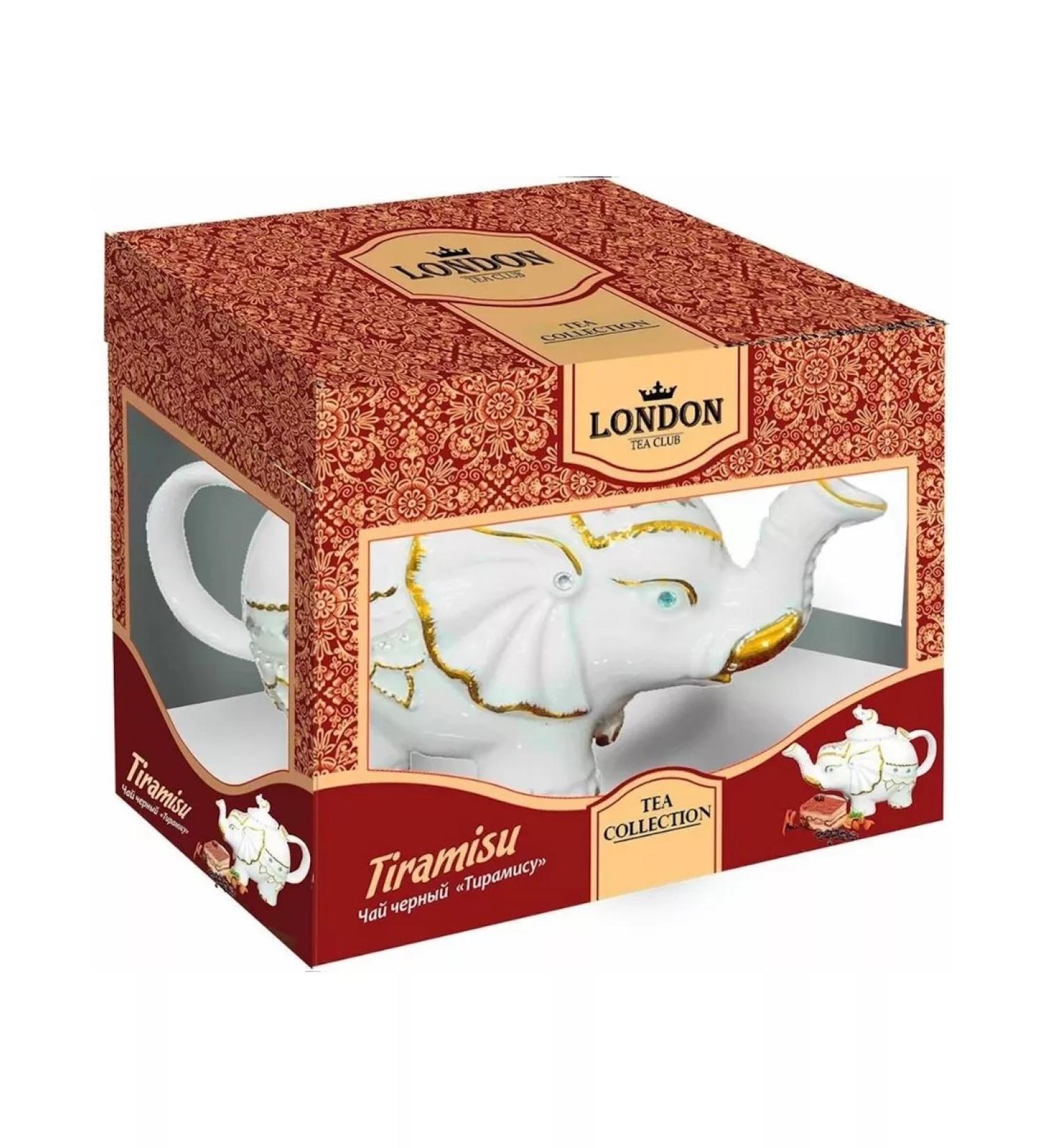 LONDON TEA CLUB Black tea Tiramisu Gift set 60 g - Buy Online on GoSupps.com