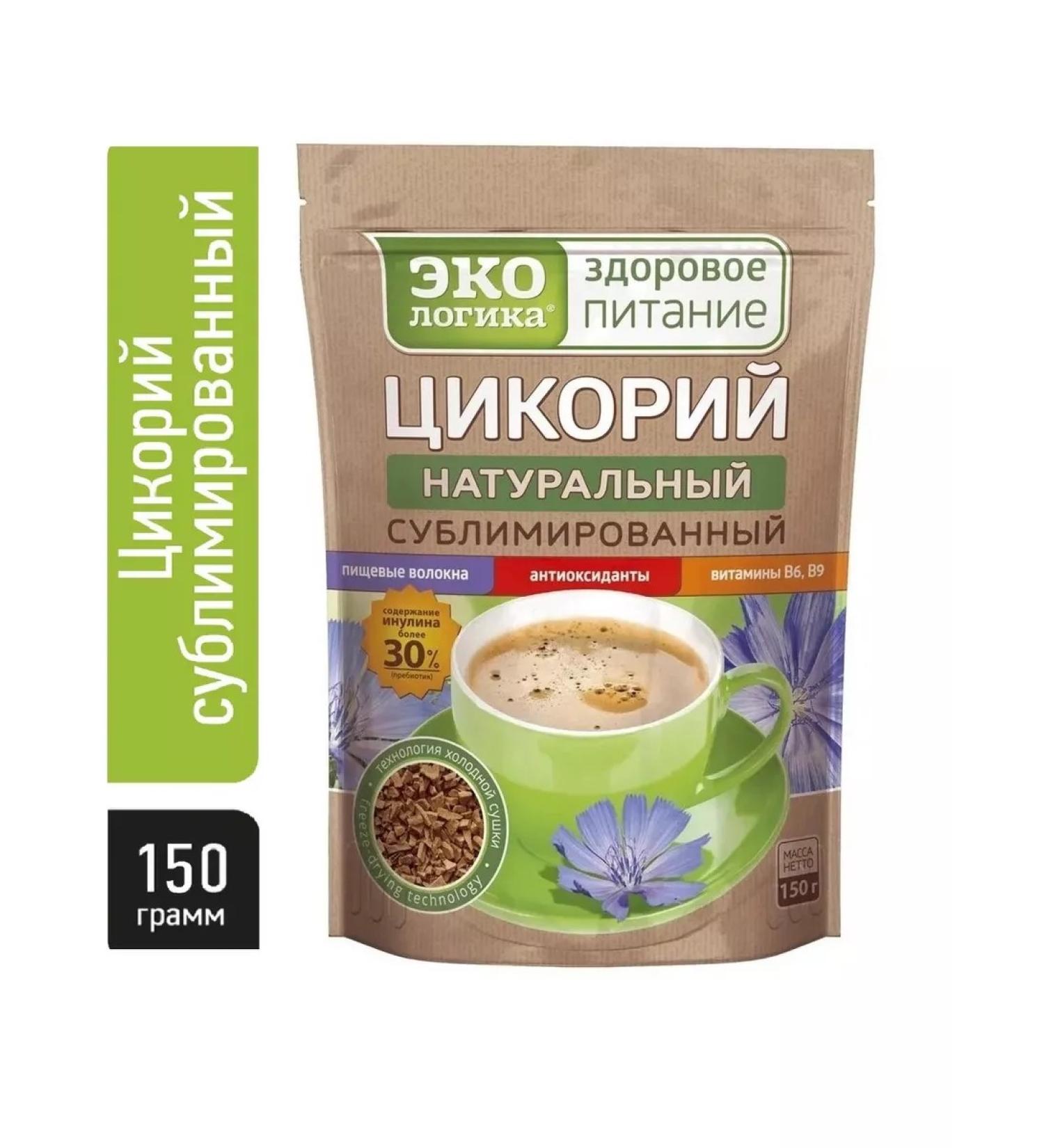 Ecology Healthy Nutrition Chicory natural soluble sublimated 150 g - Buy Online on GoSupps.com