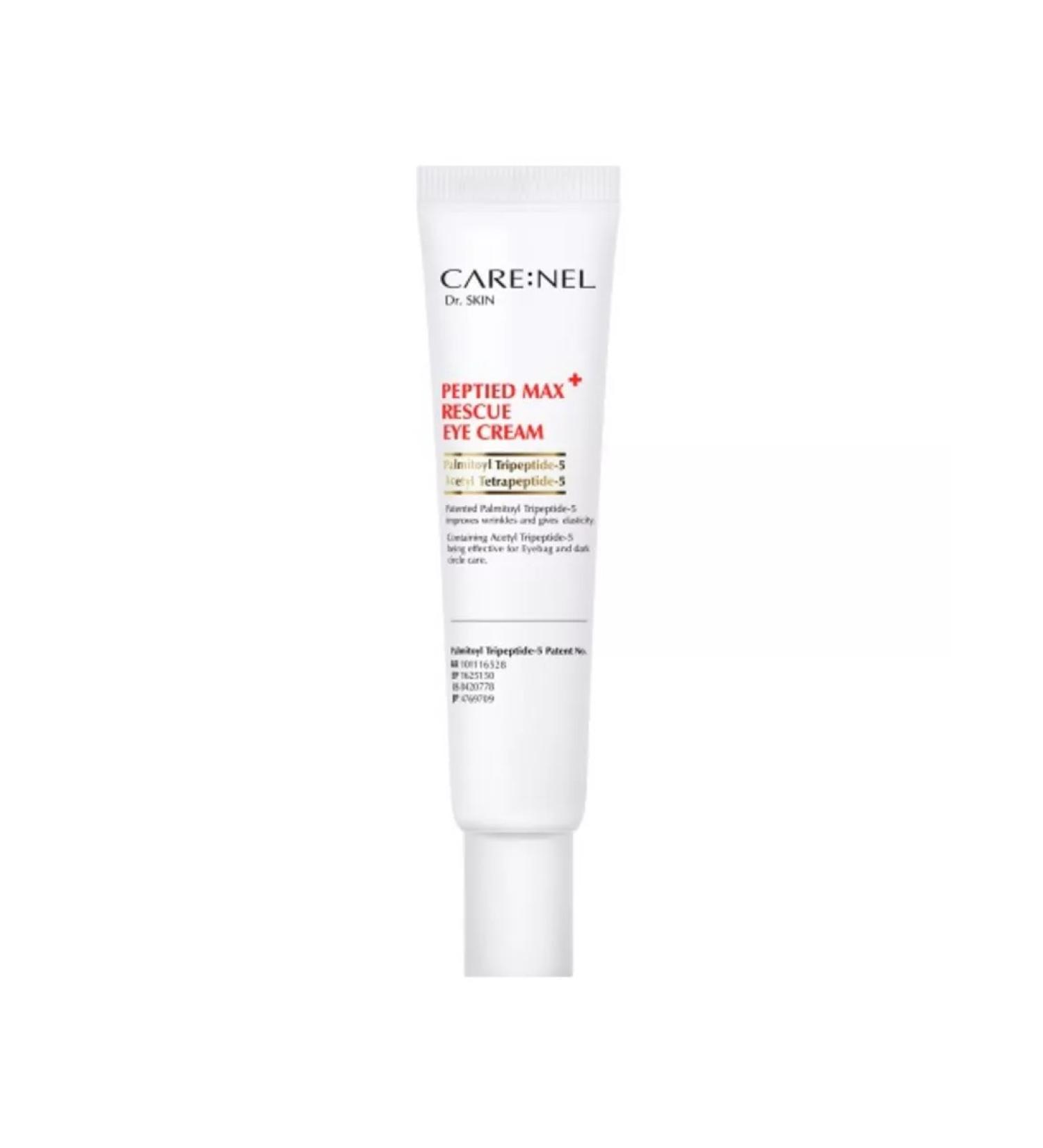 Carenel Skin cream around the eyes with peptides 25 ml - Buy Online on GoSupps.com