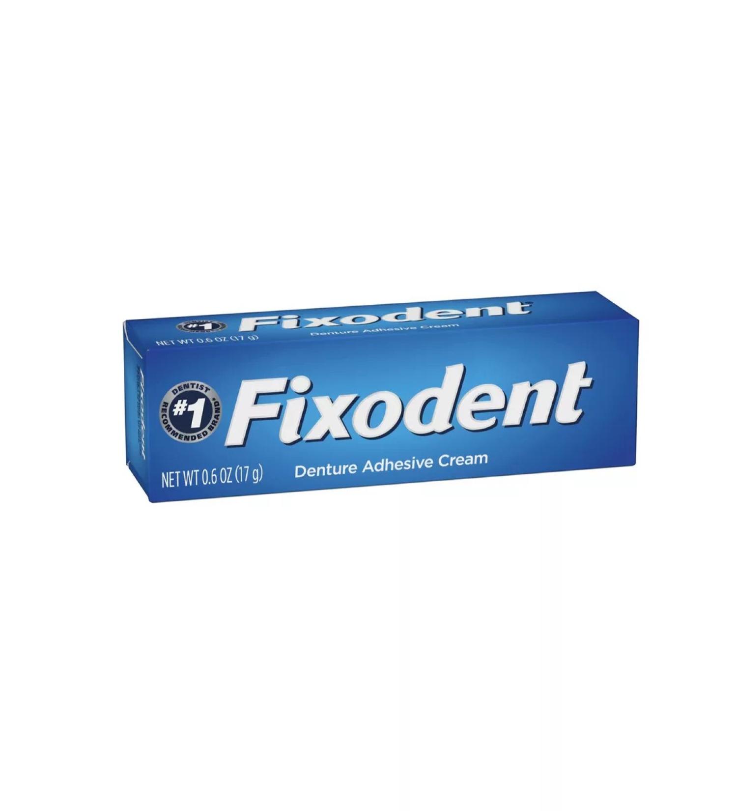 Fixodent Cream for fixing removable prostheses 17g